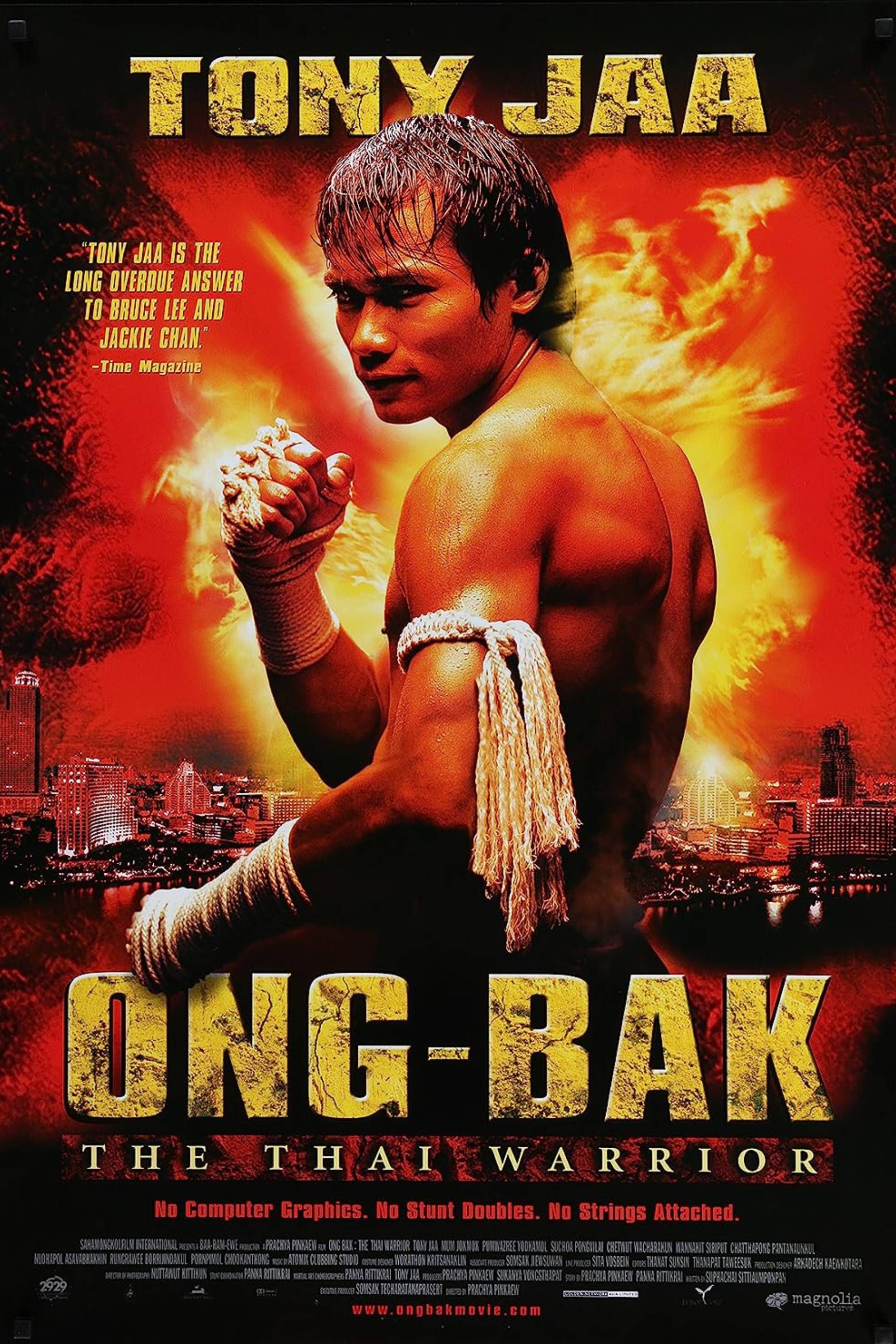 Ong Bak_ The Thai Warrior (2003) - Poster - Tony JAA