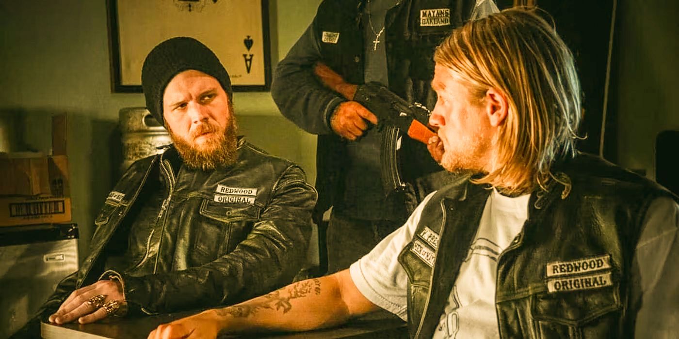 Opie and Jax in Sons of Anarchy