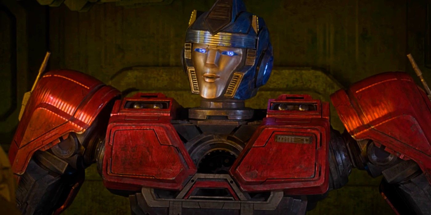 Optimus Prime talking in Transformers One