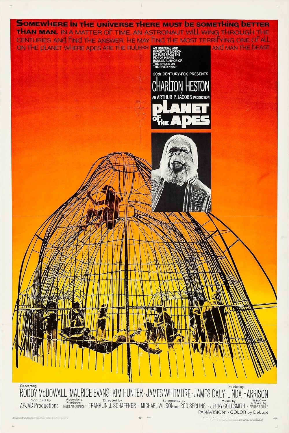 Pôster do filme Planeta dos Macacos 1968