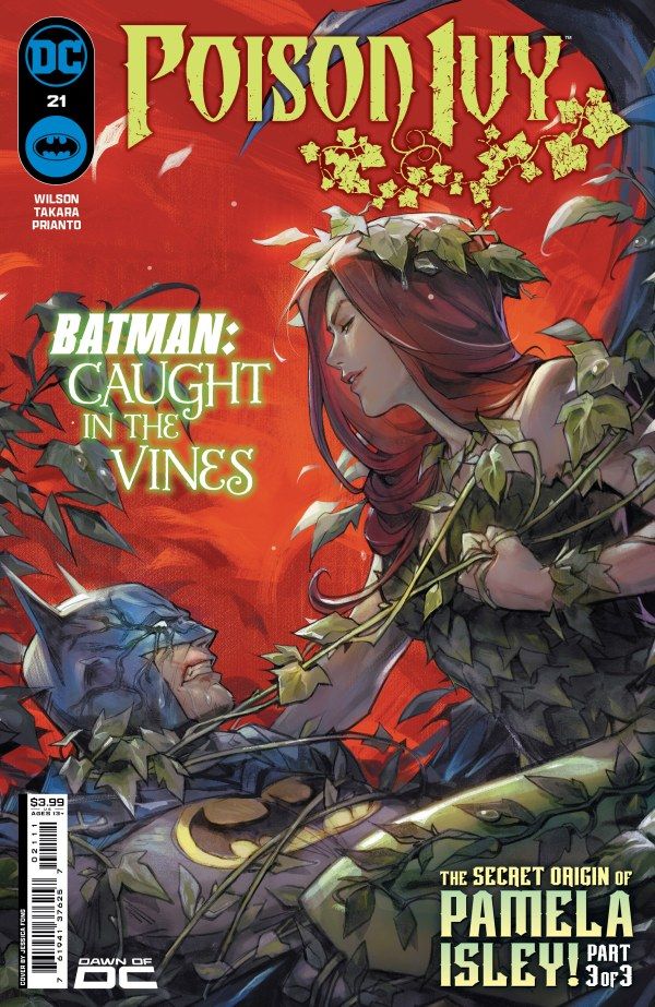 Capa de Poison Ivy #1 com Batman