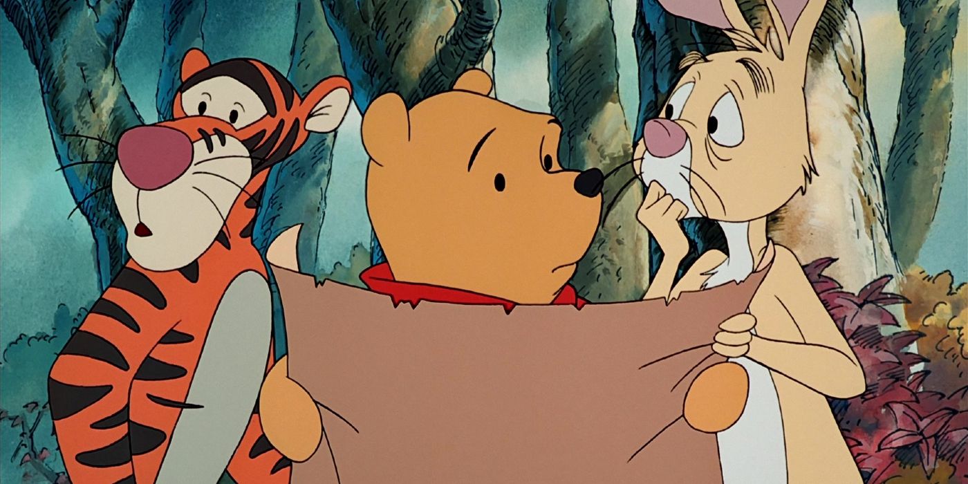 Pooh's grand adventure tigger pooh and rabbit