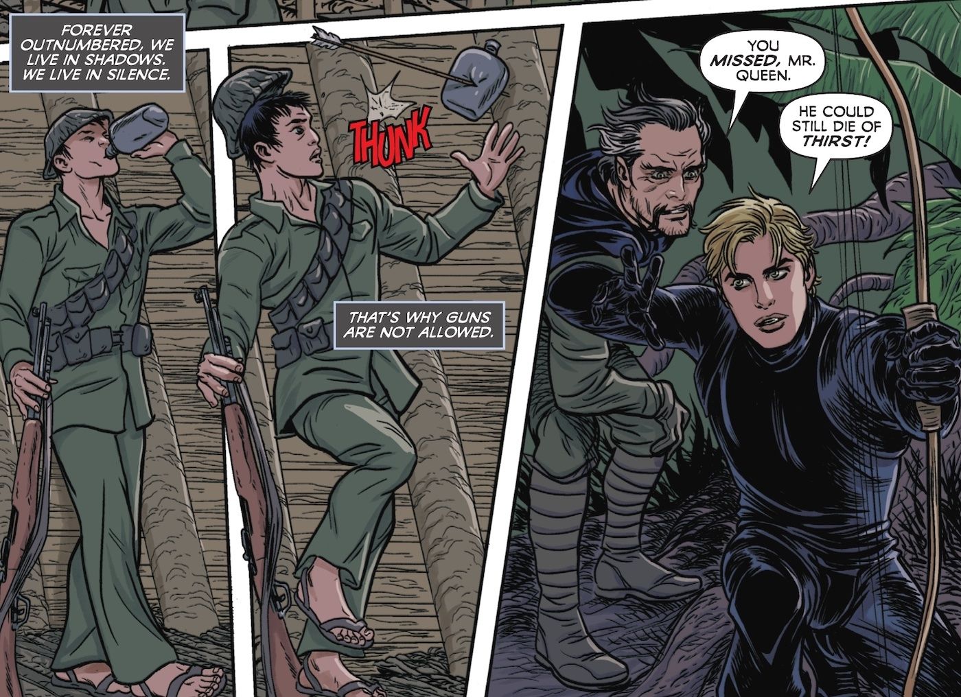 Ra&rsquo;s trains Green Arrow in Vietnam