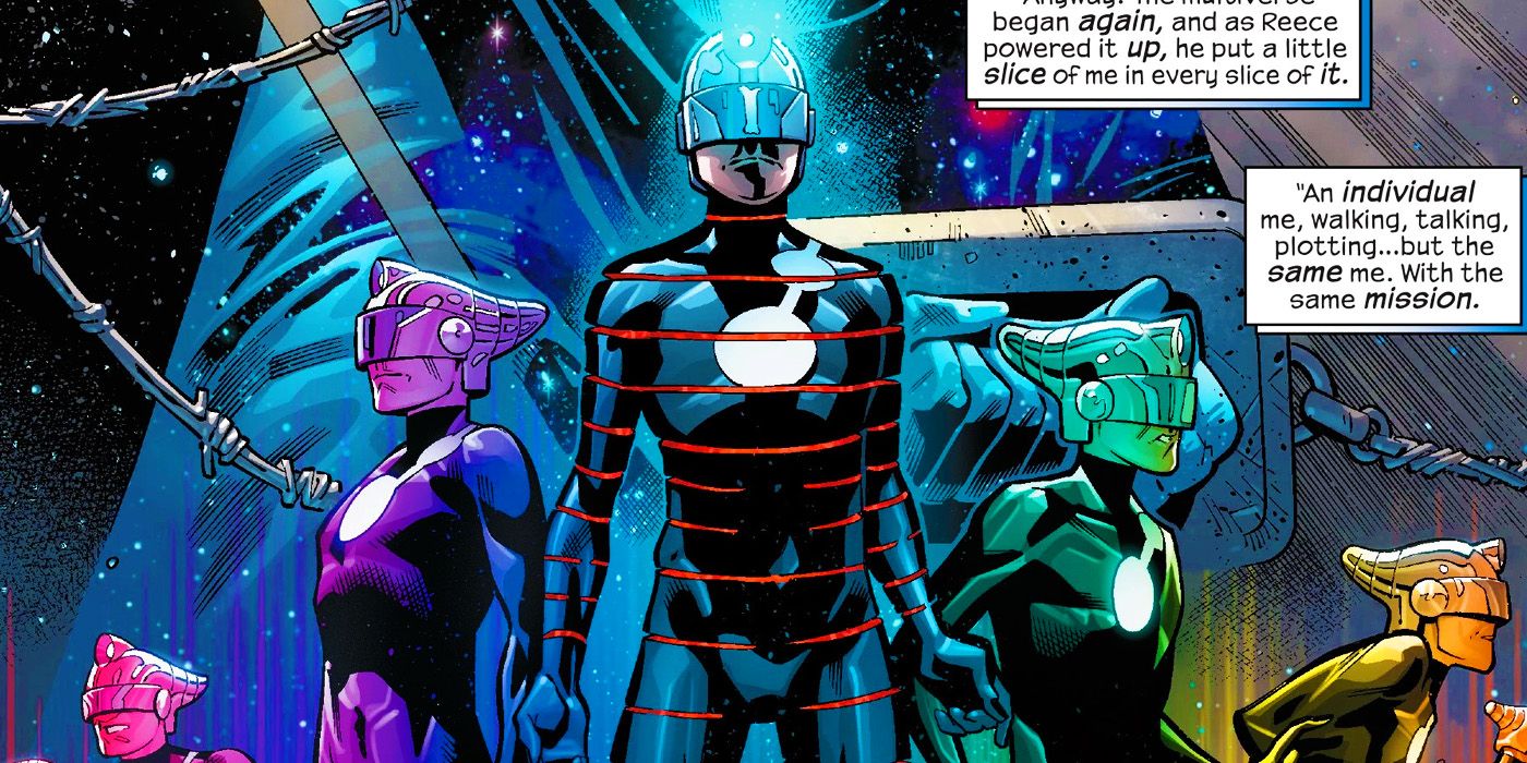 Reed Richards como o criador de Ultimate Marvel's Earth-1610