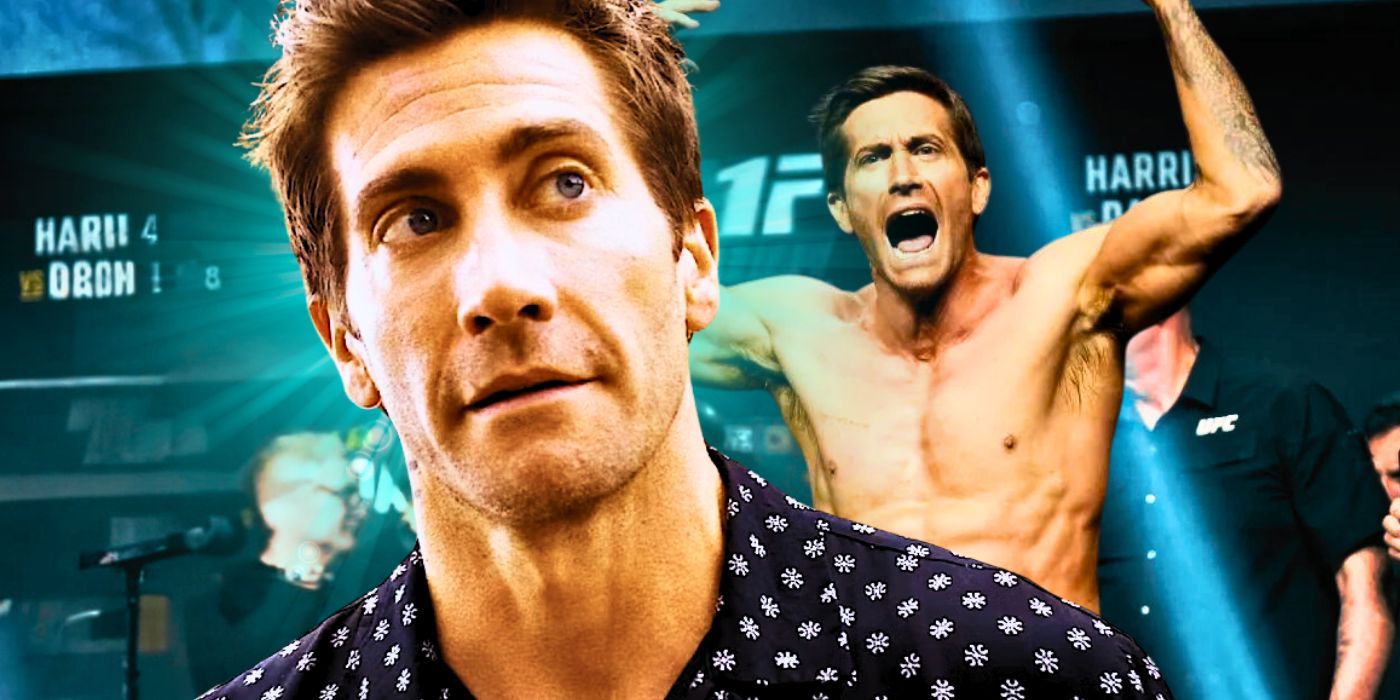 Road House 2024 Jake Gyllenhaal as Dalton fighting in the UFC
