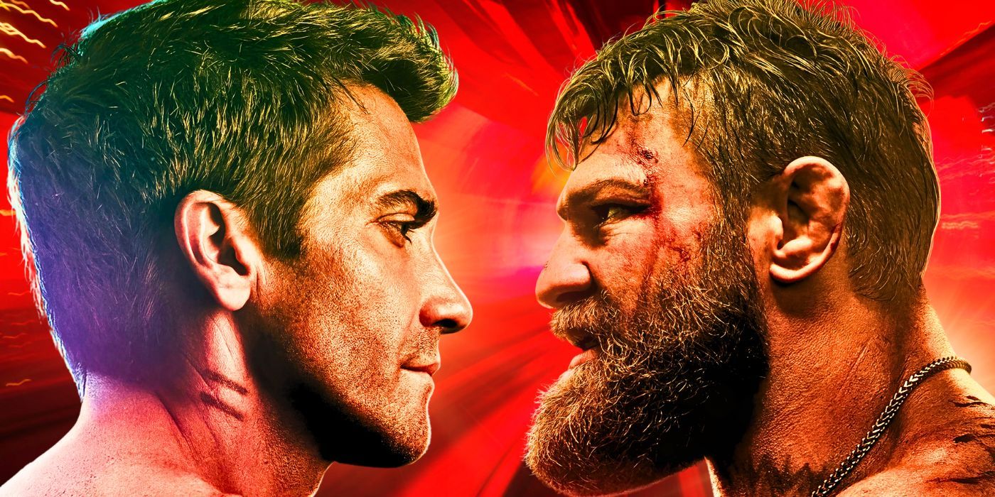 Jake Gyllenhaal as Dalton and Conor McGregor as Knox in Road House (2024)