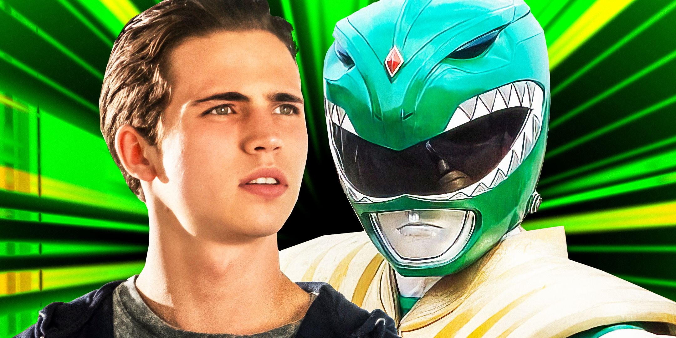 Robby Keene in Cobra Kai and the Mighty Morphin Green Ranger