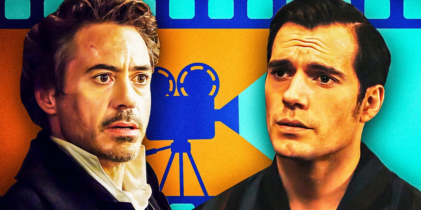 Robert Downey Jr. from Sherlock Holmes and Henry Cavill from The Man From U.N.C.L.E.