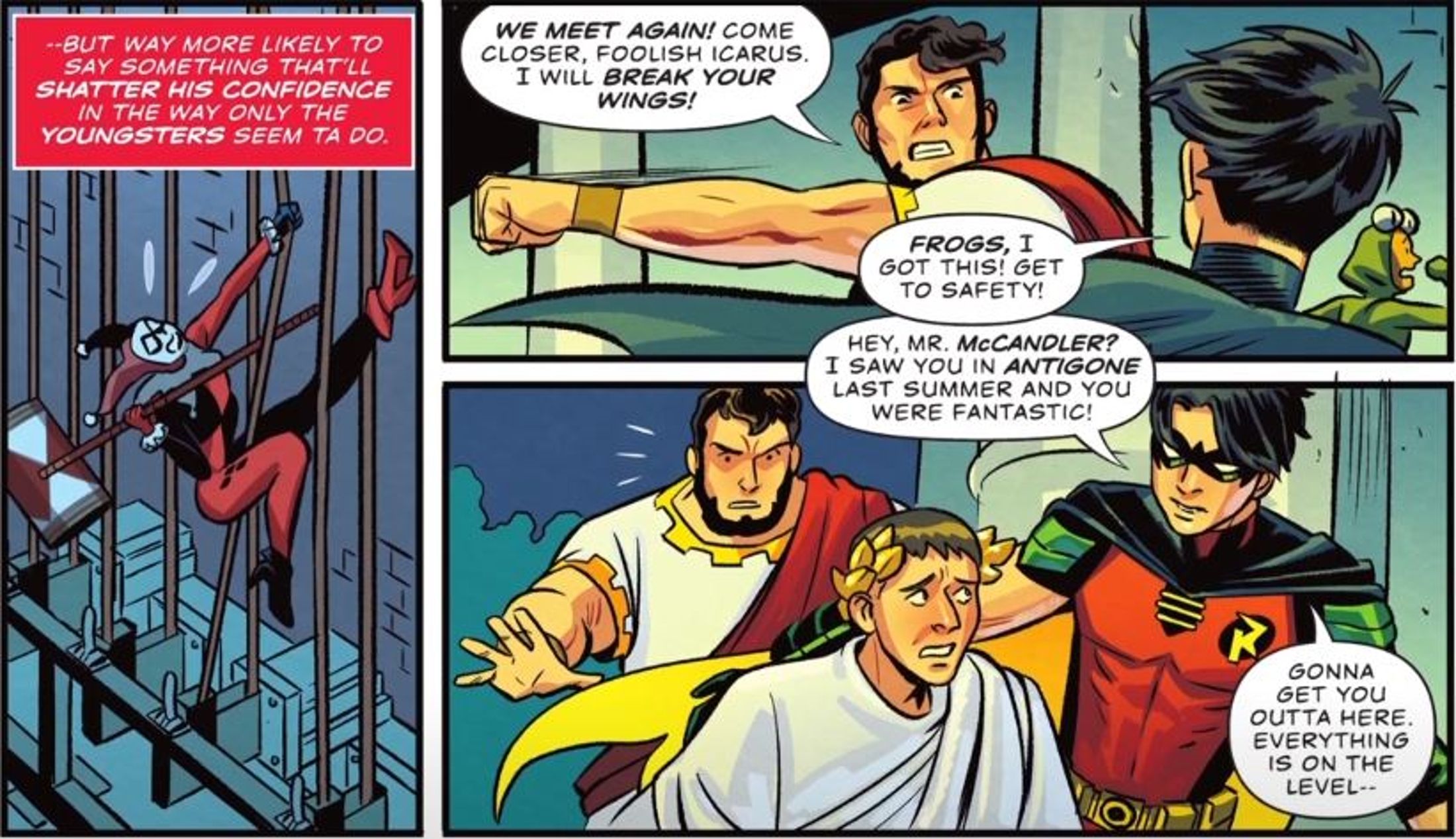 Robin pode destruir a confiança do vilão DC