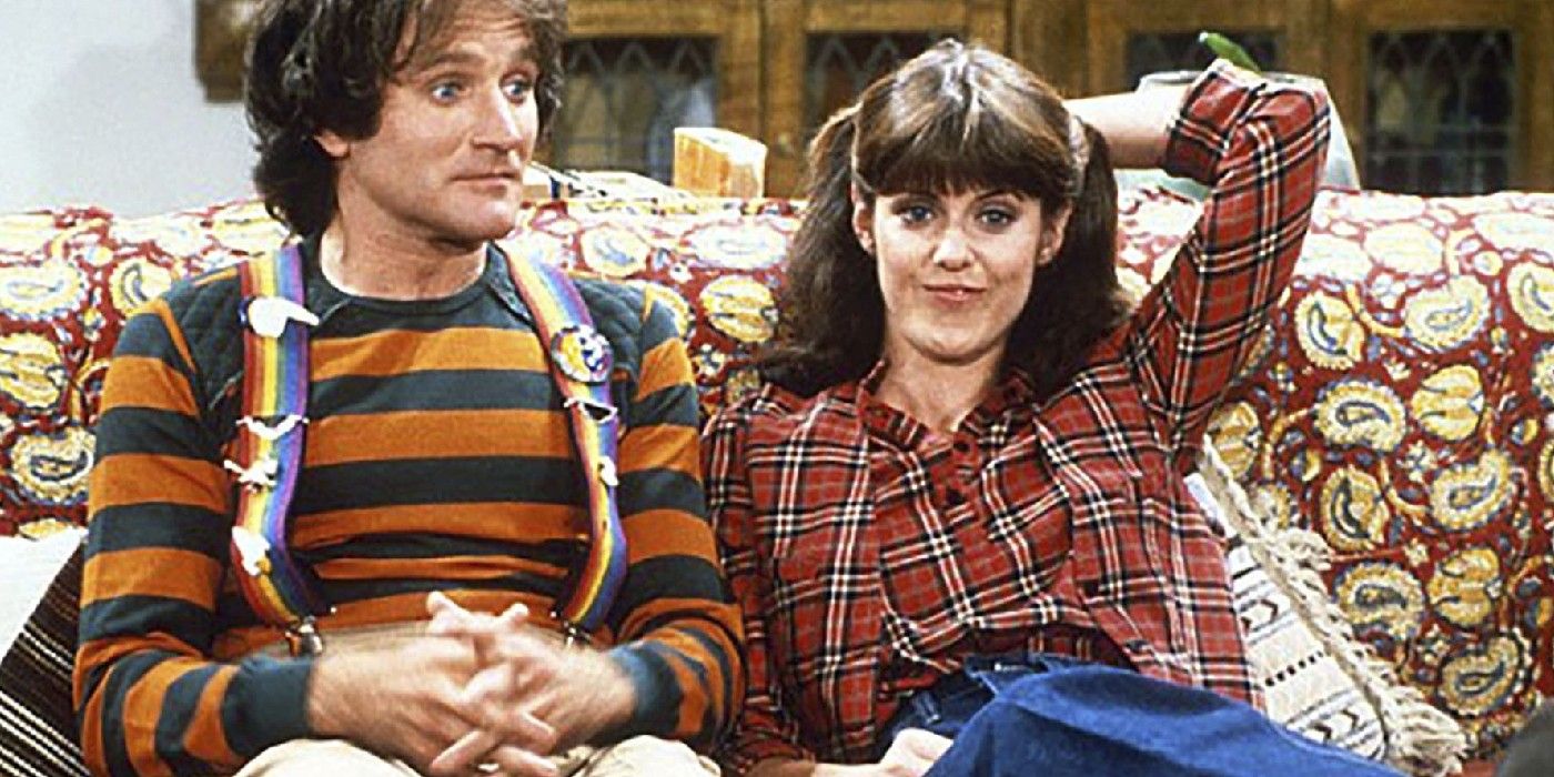 Robin Williams as Mork in Mork and Mindy