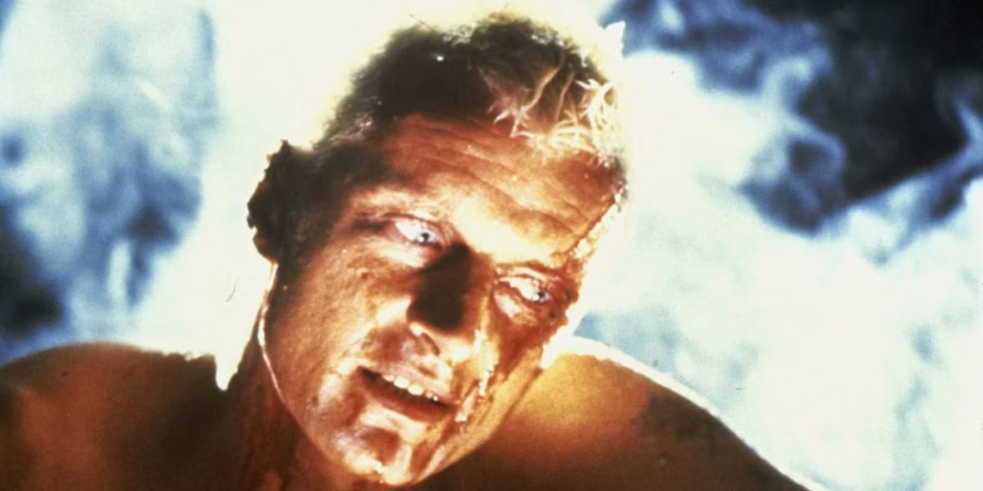 Roy Batty looking scary in Blade Runner
