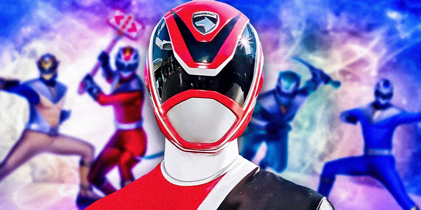 S.P.D. Red Ranger and the Cosmic Fury Power Rangers