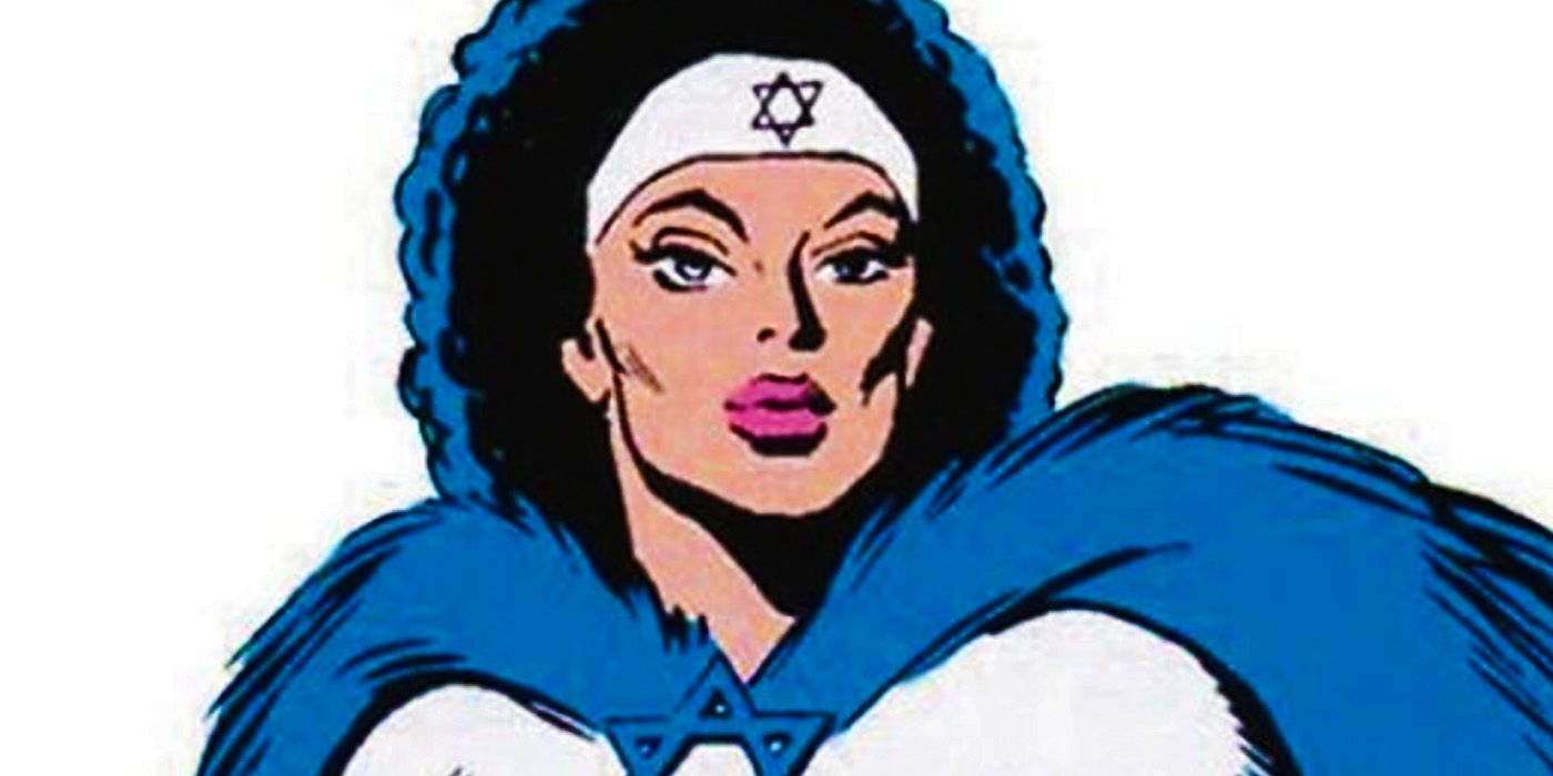 Sabra in fur-lined costume in Marvel Comics