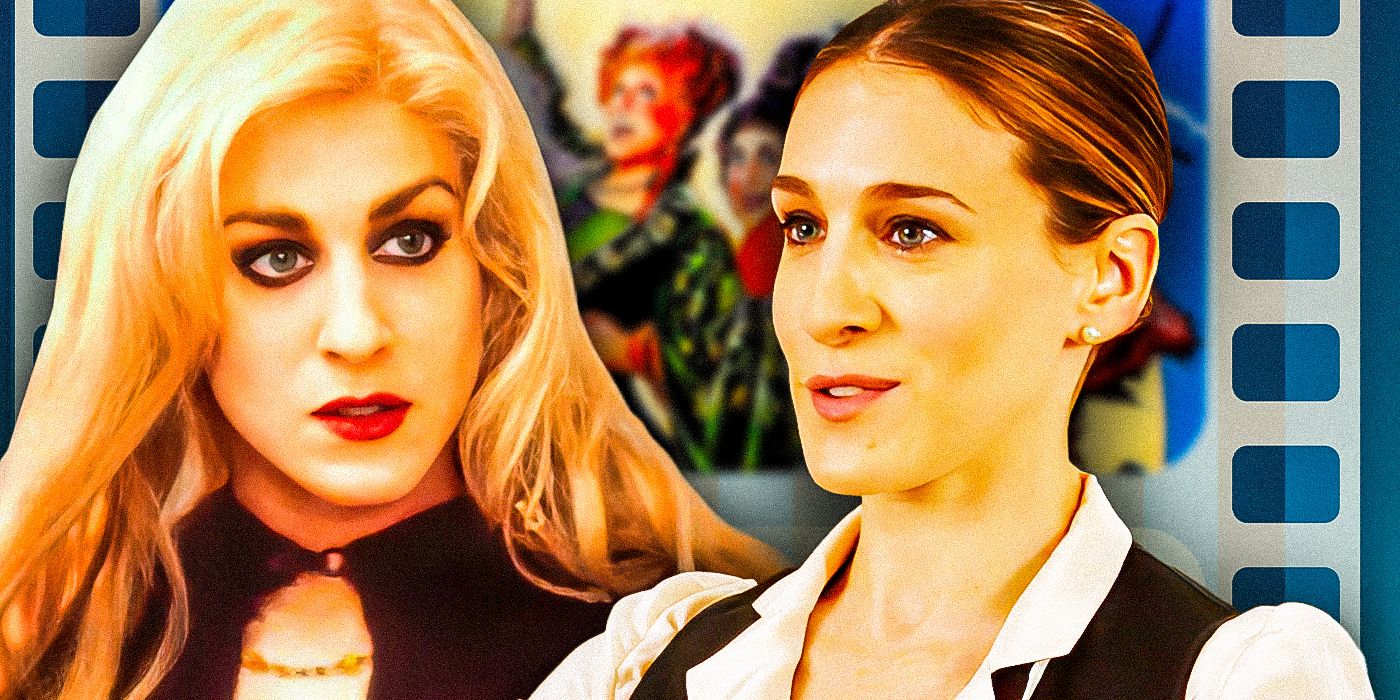 Sarah Jessica Parker as Sarah Sanderson from Hocus Pocus and as Meredith from The Family Stone