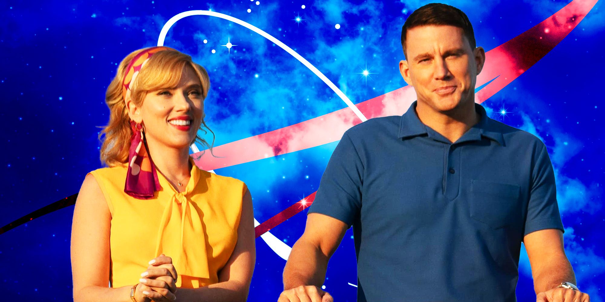 Scarlett Johansson dan Channing Tatum di Fly Me To The Moon