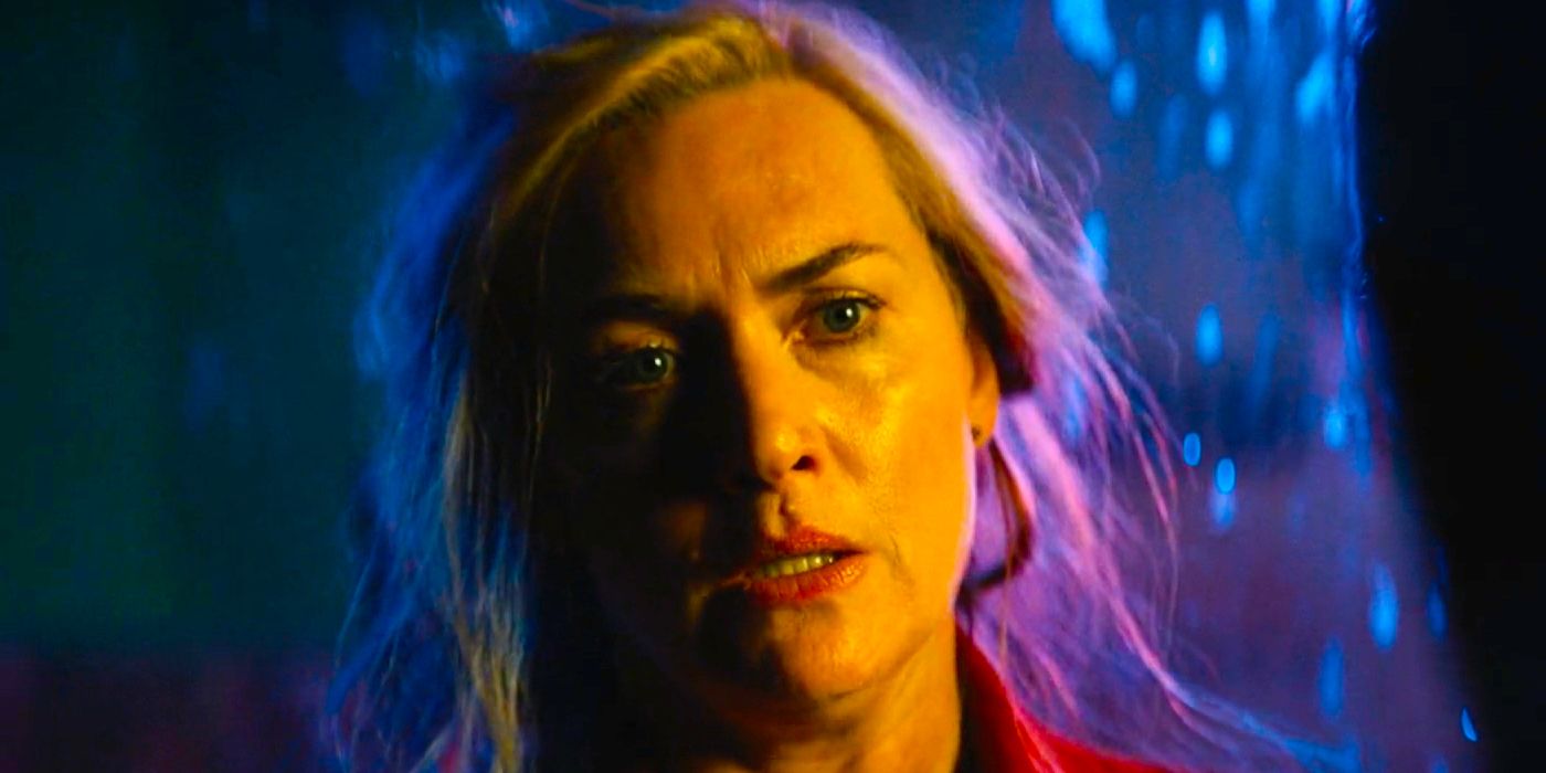 Kate Winslet as Elena looking determined in The Regime episode 6