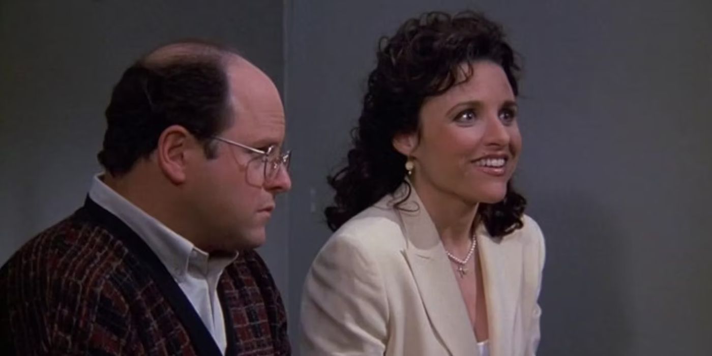 George e Elaine na cela da prisão no final de Seinfeld