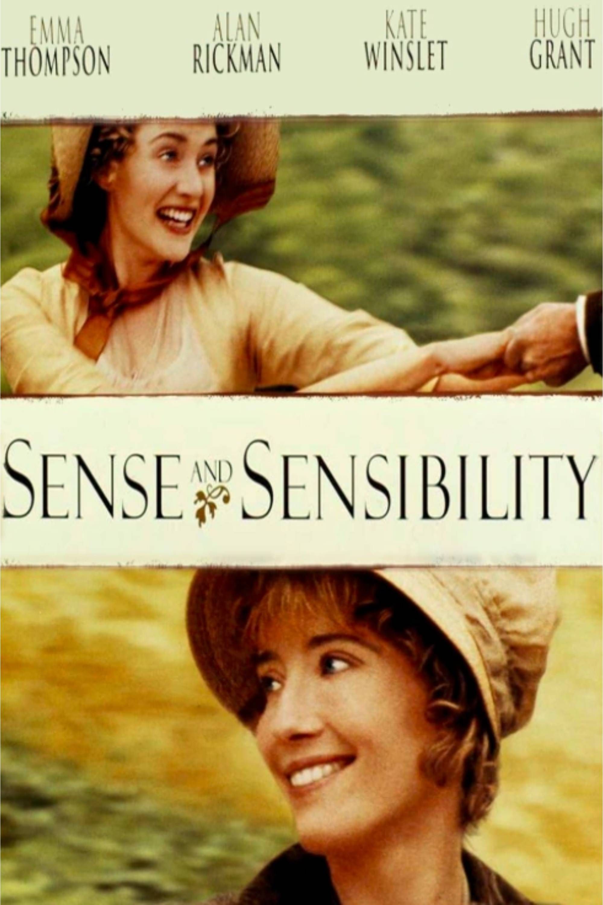 Sense and Sensibility (1995) - Poster - Kate Winslet - Hugh Grant