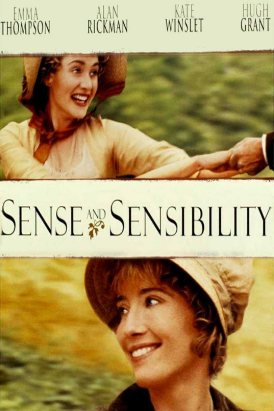 Sense and Sensibility (1995) - Poster - Kate Winslet - Hugh Grant