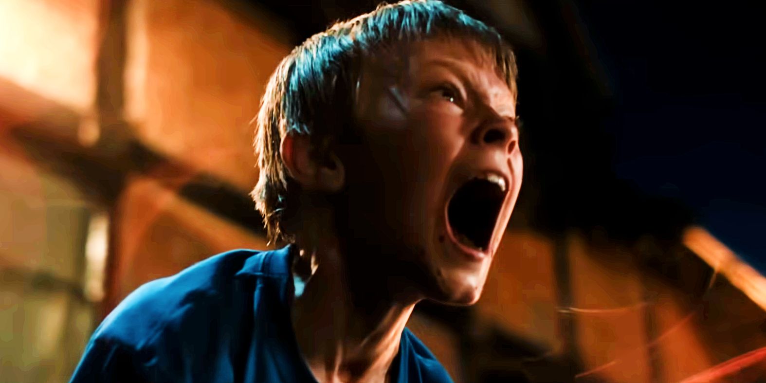 Dan Hough as Ant trying to scream in Speak No Evil 2024