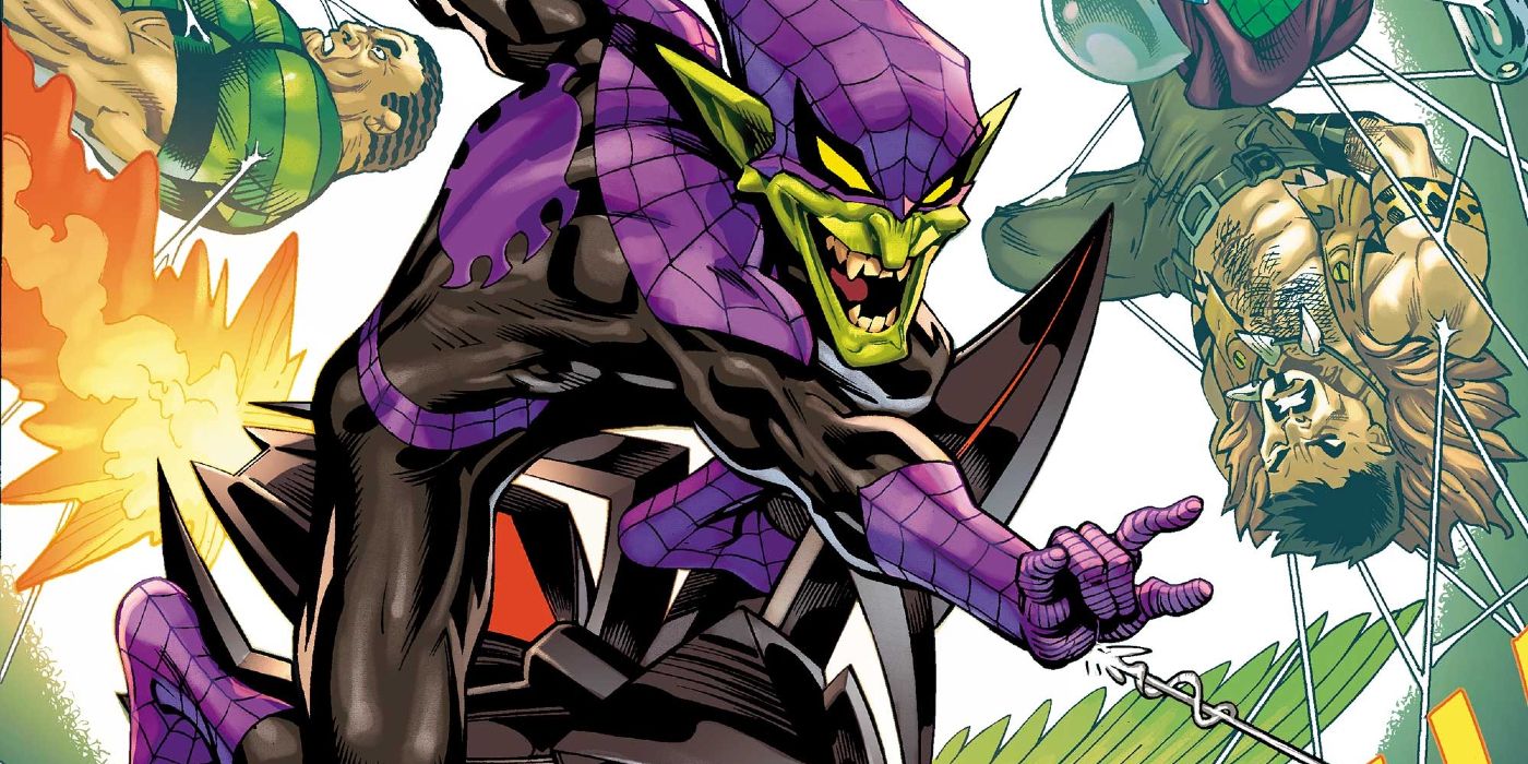 Spider-Man as the Spider-Goblin from Marvel Comics