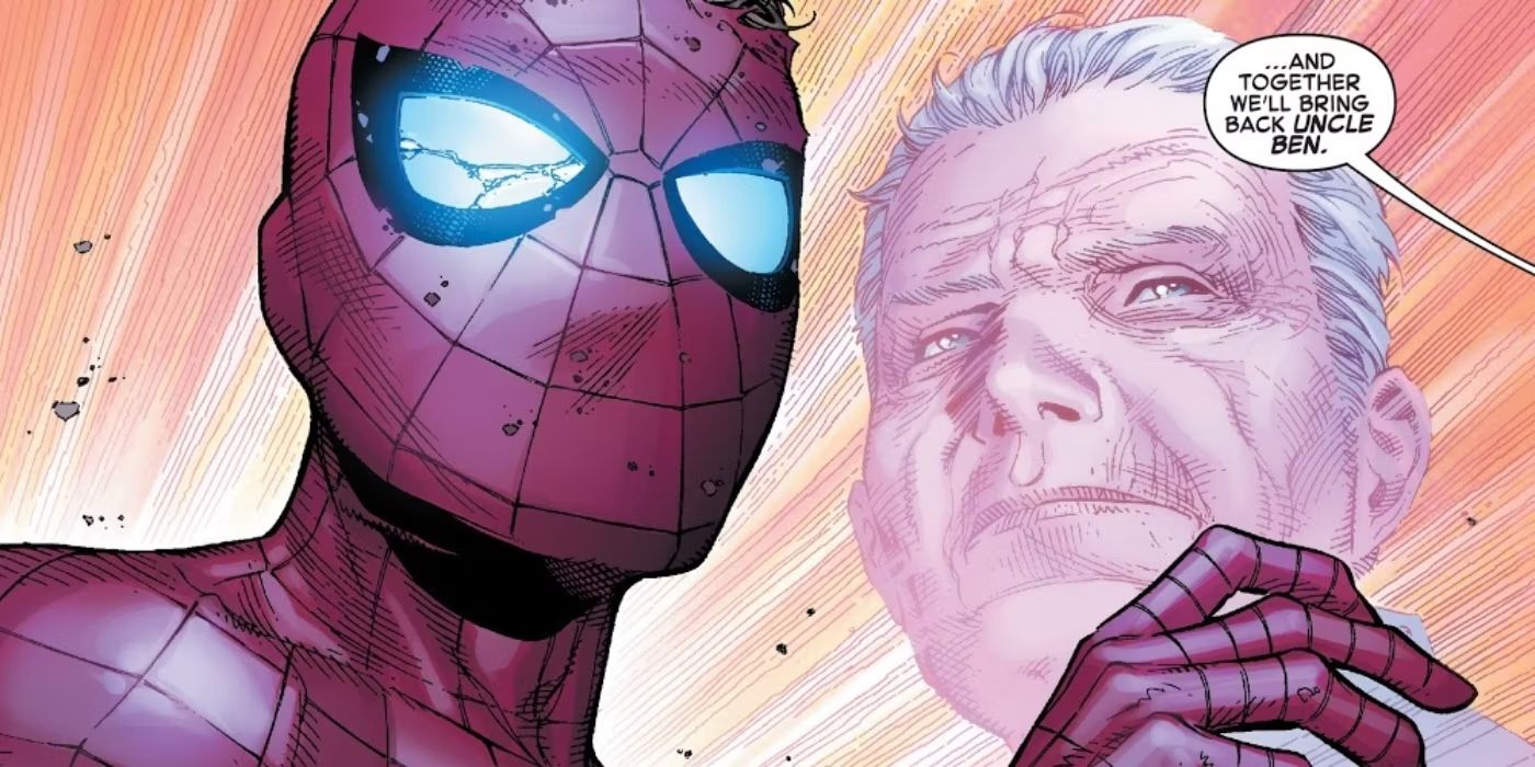 Homem-Aranha retrata tio Ben na Marvel Comics