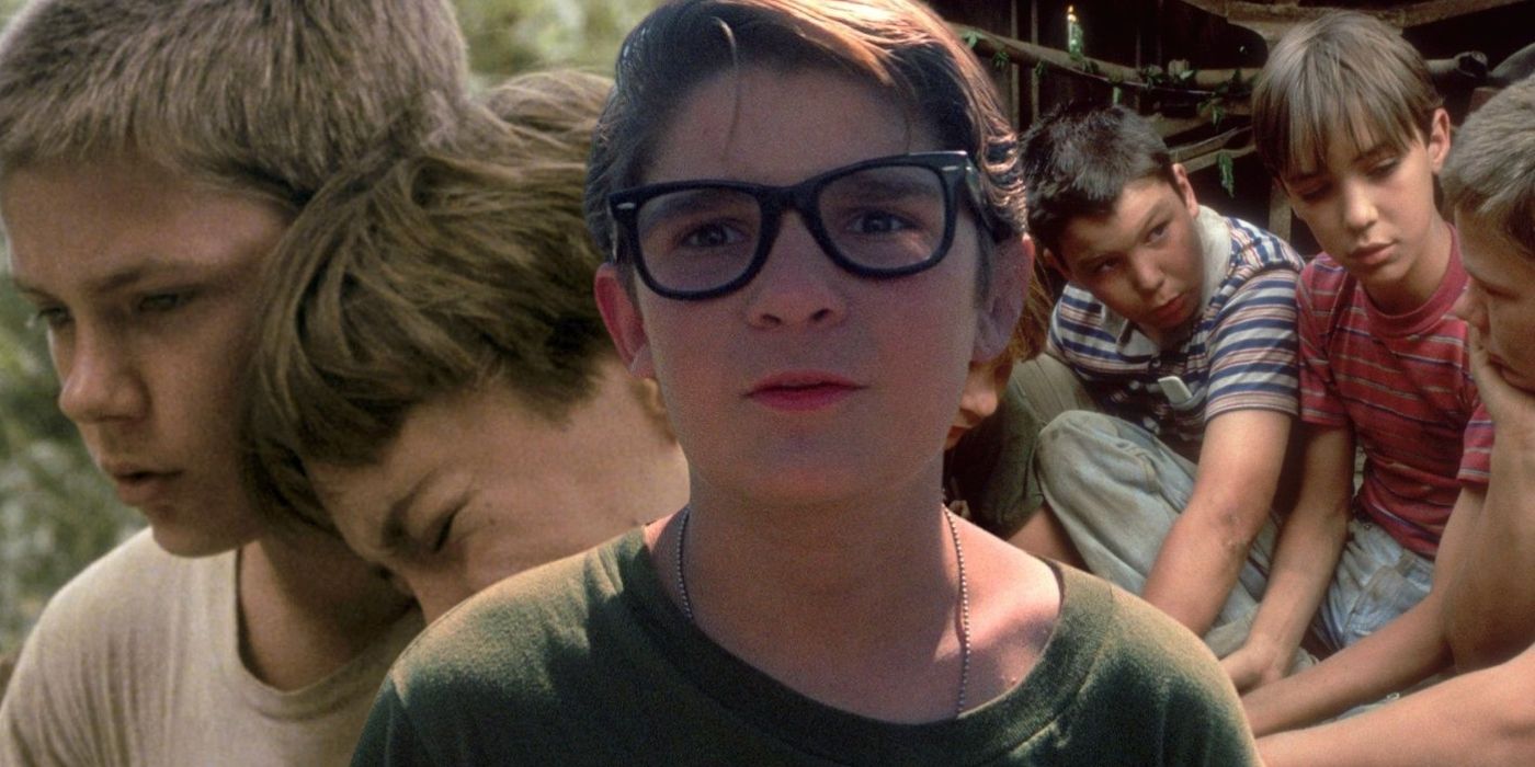 A collage of images from the 1986 movie Stand By Me - created by Tom Russell