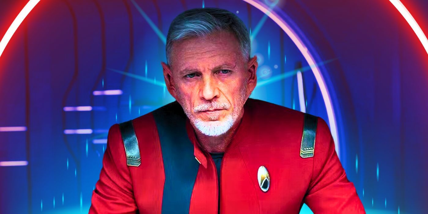 Star Trek Discover, season 5. Callum Keith Rennie as Captain Rayner.