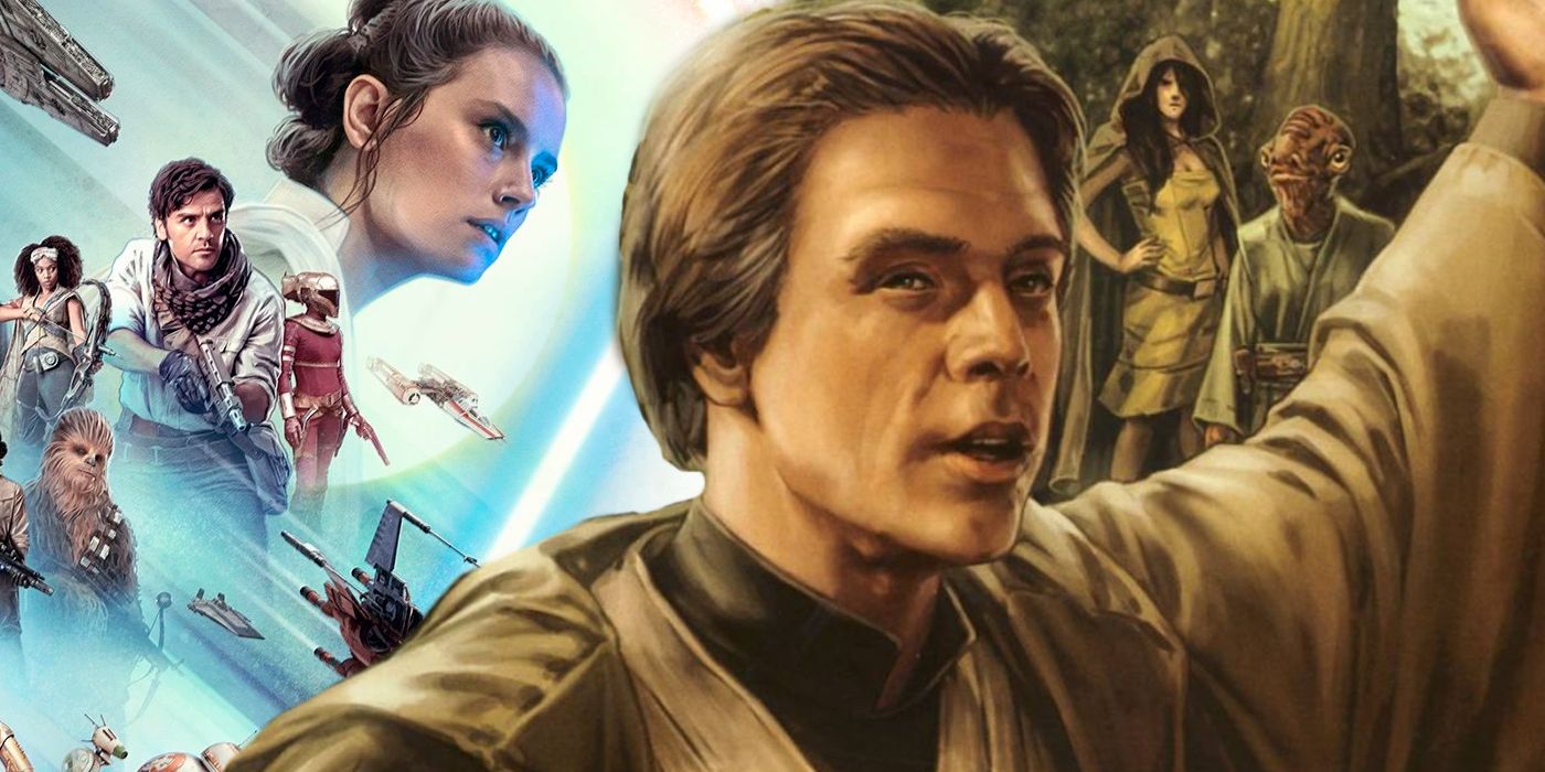 Star Wars Luke Skywalker in Legends with Sequel Trilogy characters