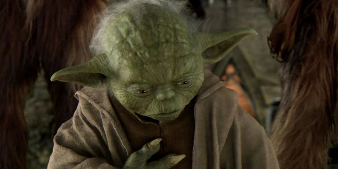 Star Wars Yoda Expresses Sorrow