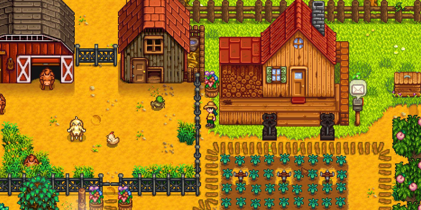 Stardew Valley Barn Farm