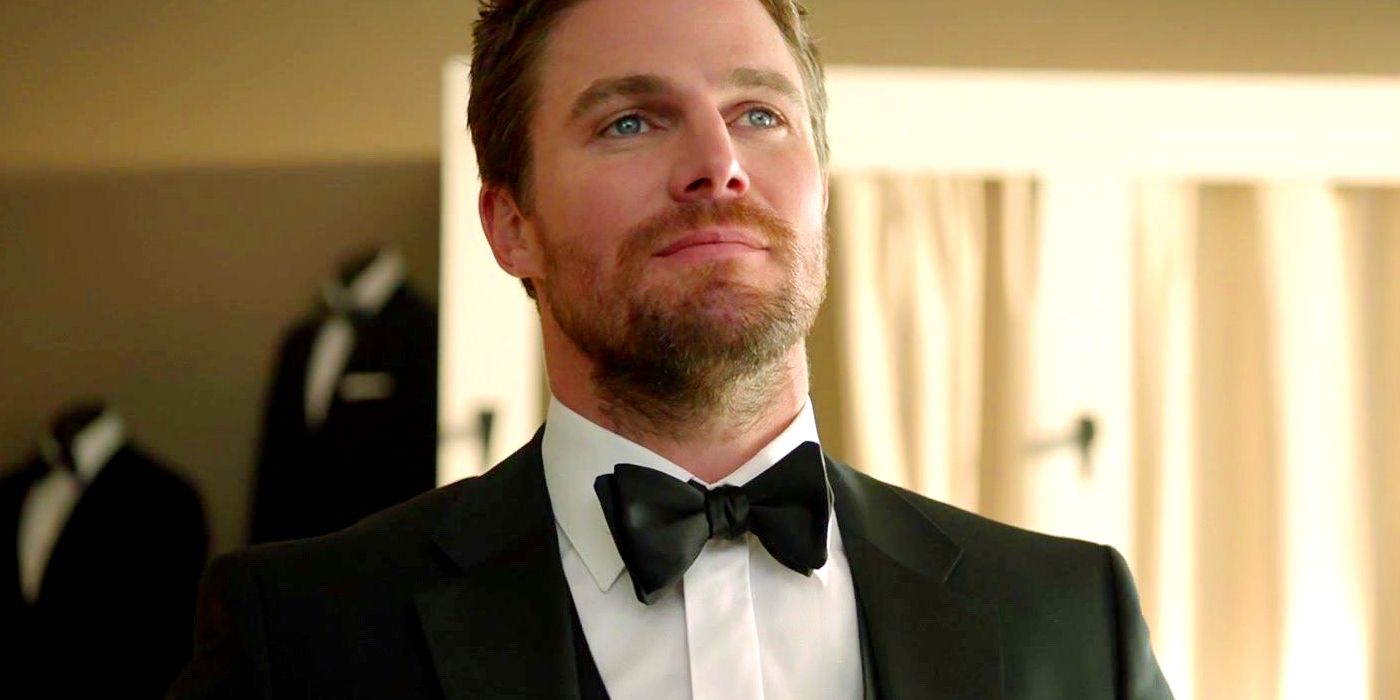 Stephen Amell as Oliver Queen in a Tuxedo in Arrow