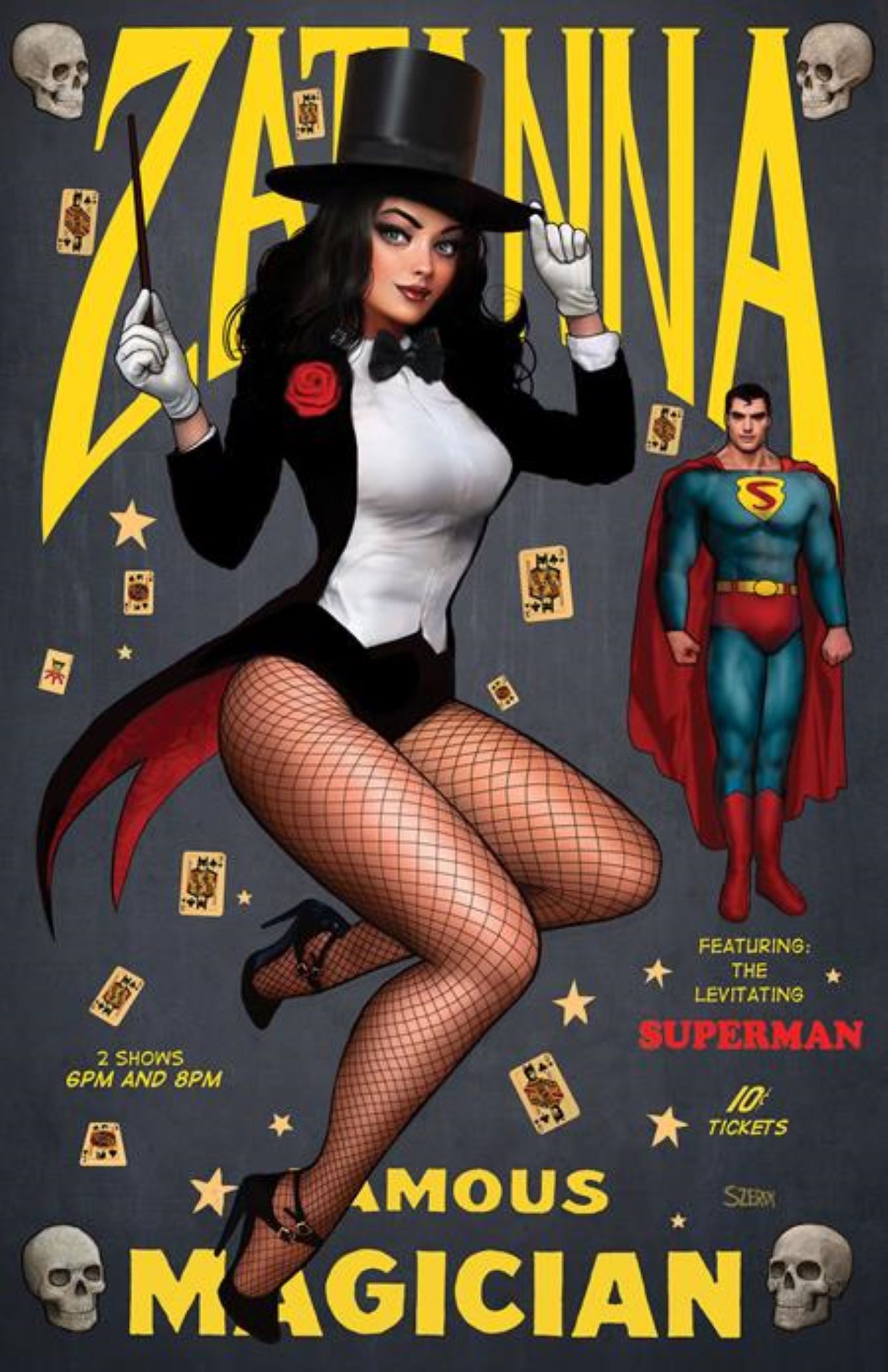Superman #16 com Zatanna e Superman-1