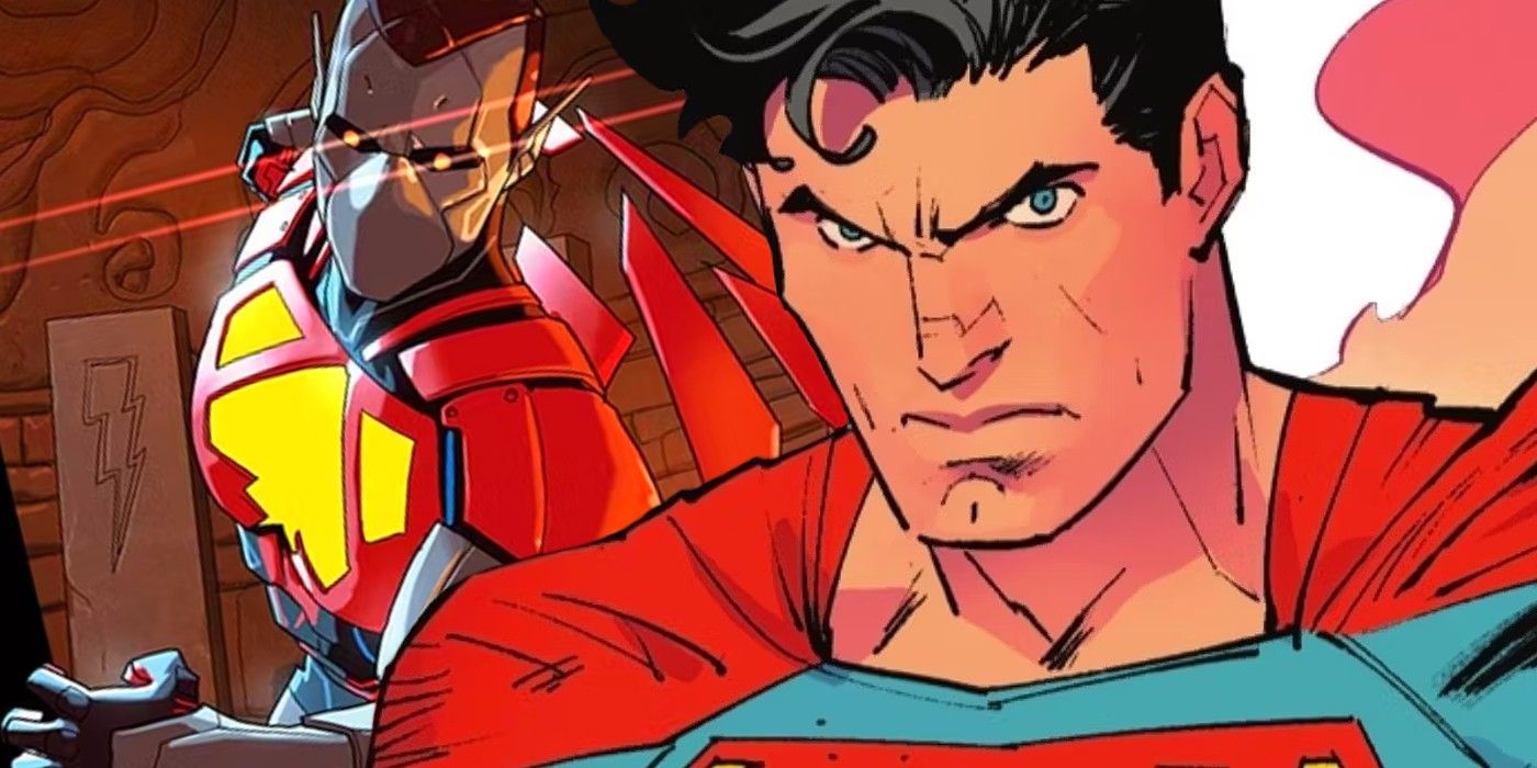 superman and his new amazo copy last son