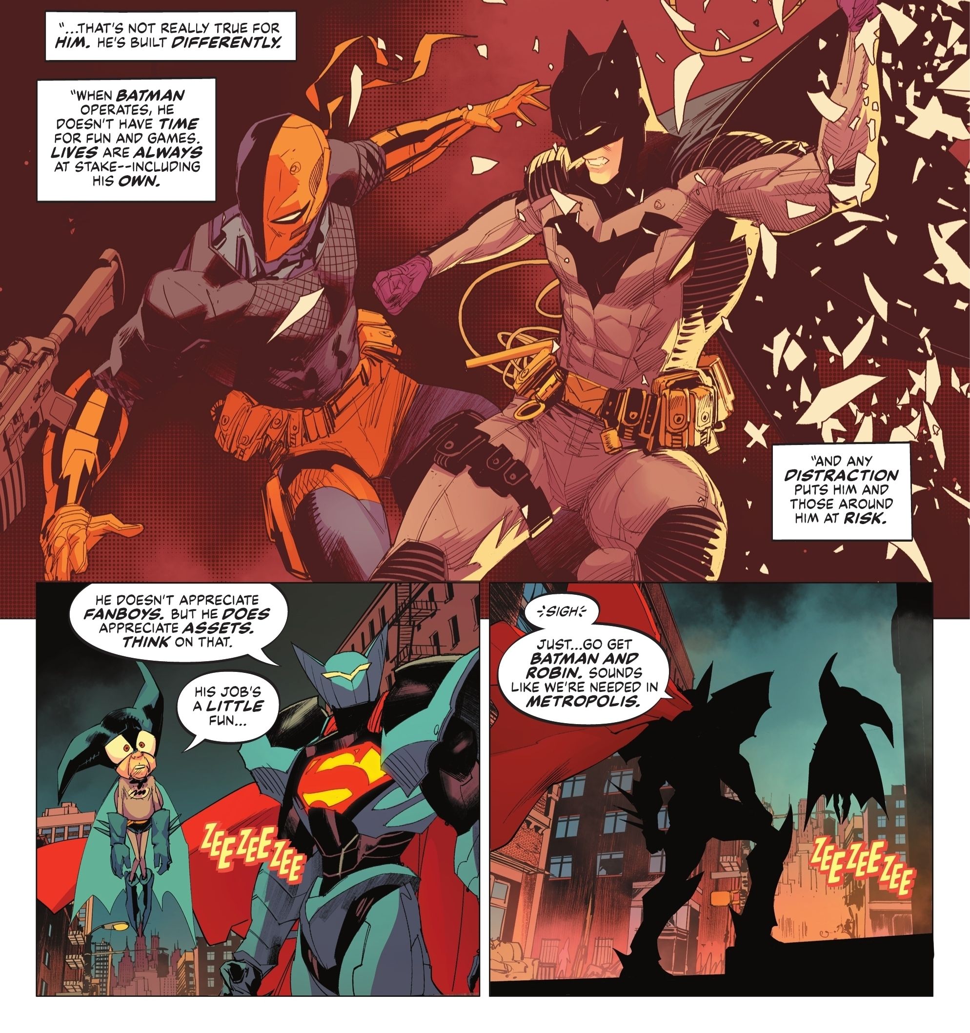 Superman explica por que Batman não gosta de Bat-Mite DC