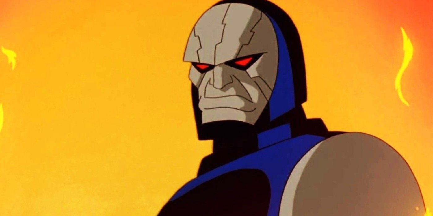 superman a série animada, darkseid fazendo careta