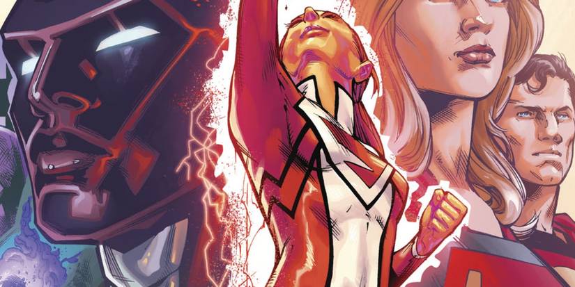 Superwoman Lana Lang Posing Dramatically