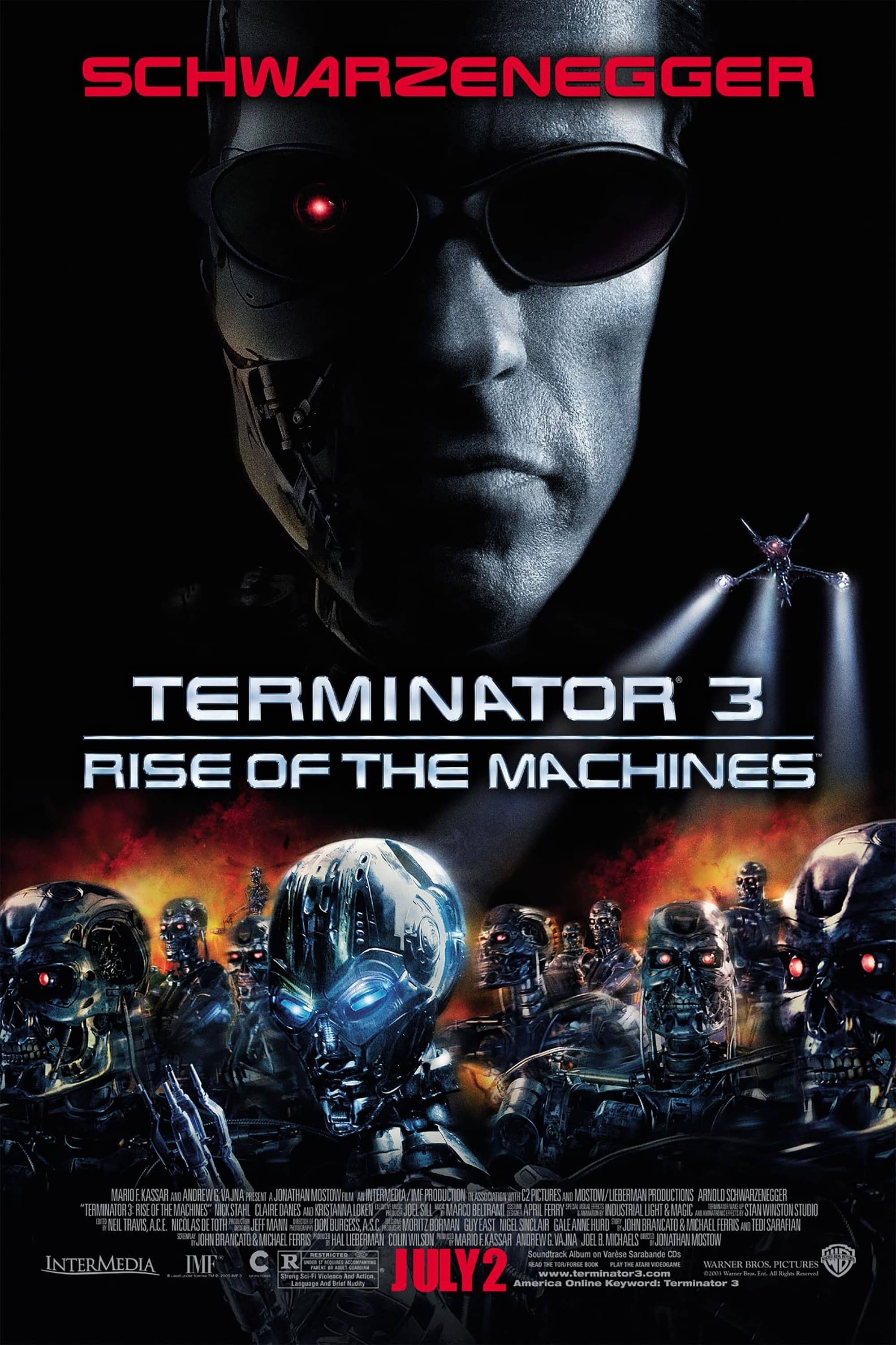 Pôster do filme Terminator 3: A Ascensão das Máquinas