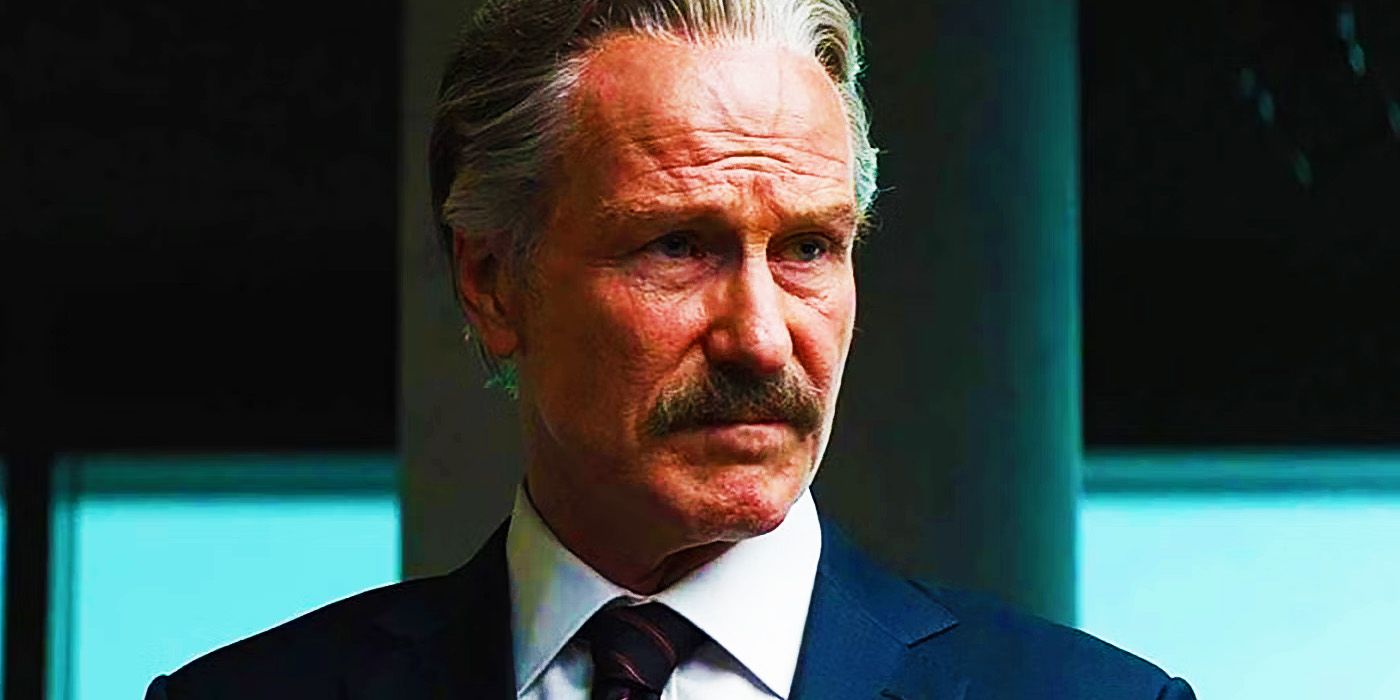 Thaddeus Ross as the Secretary of State in Captain America Civil War