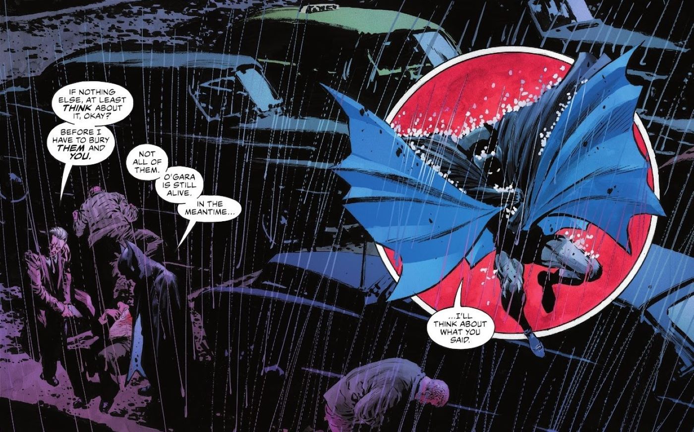 O primeiro cavaleiro do BAt-Man # 2 Batman arma Gordon pt2