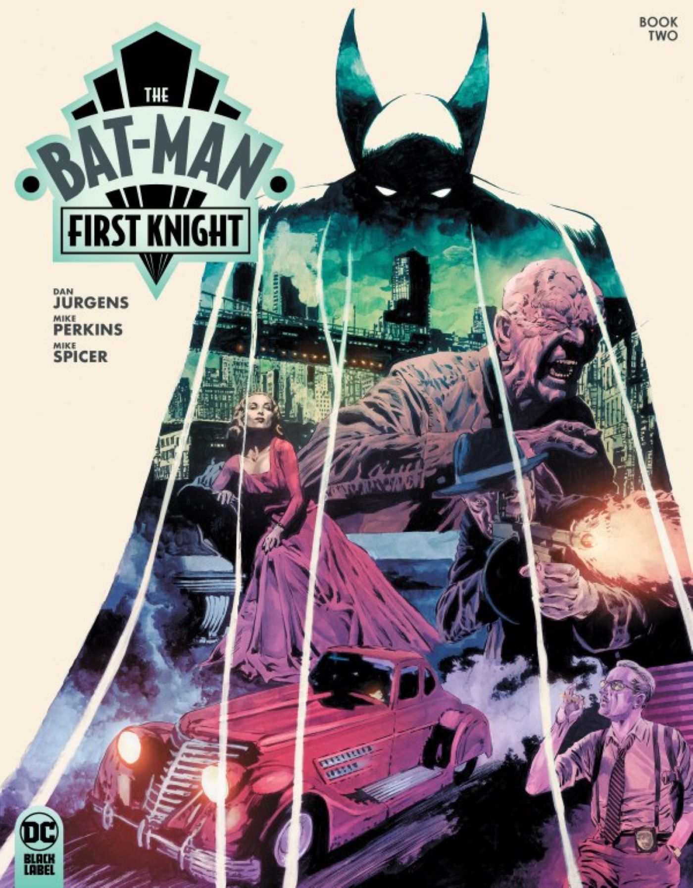 Capa do primeiro cavaleiro do Bat-Man #2