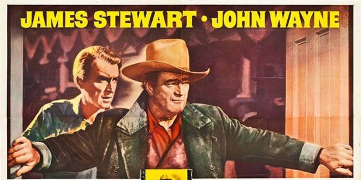 This 62-Year-Old Western Was John Wayne & James Stewart's First & Best Movie Team-Up