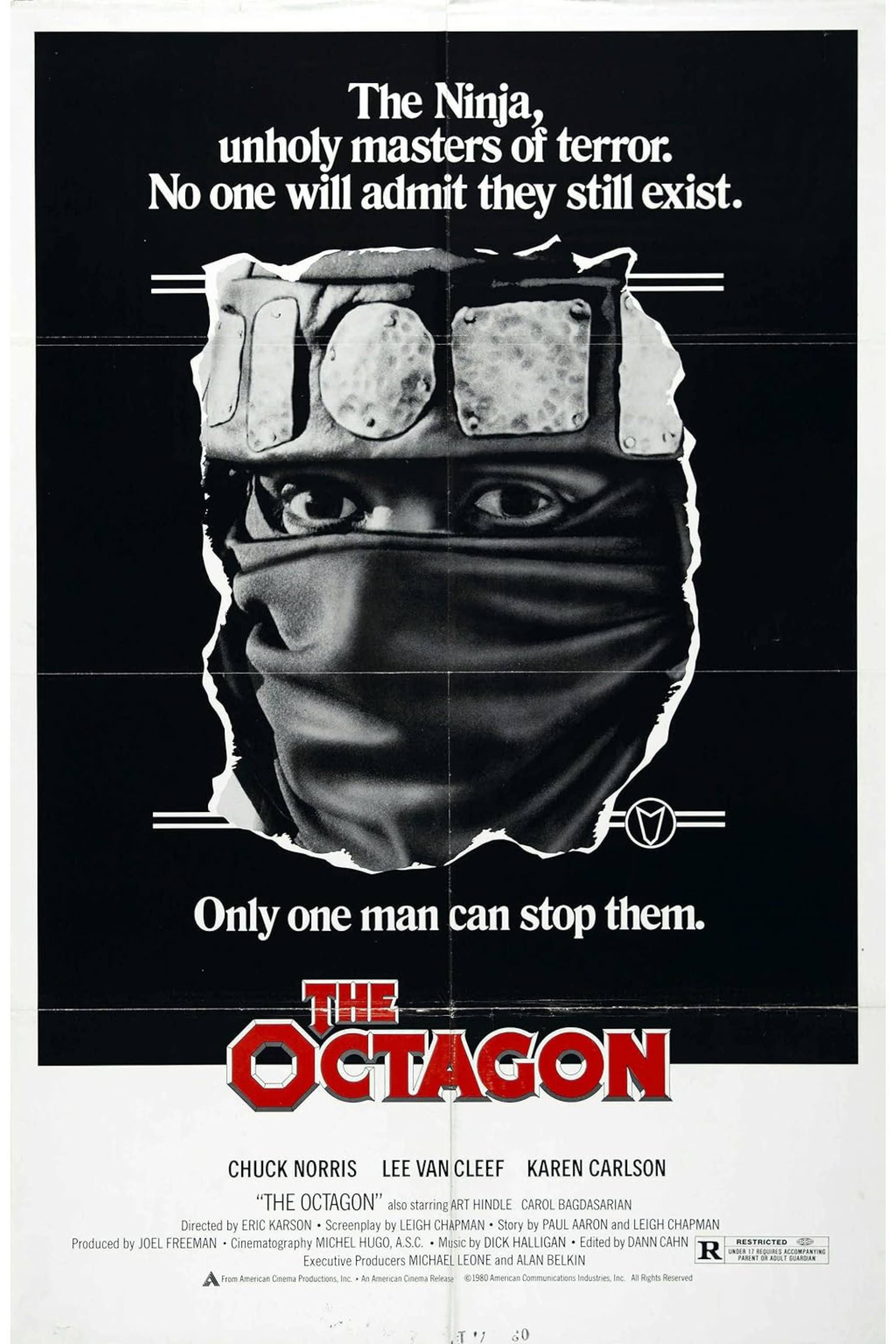 The Octagon (1980) - poster- chuck norris