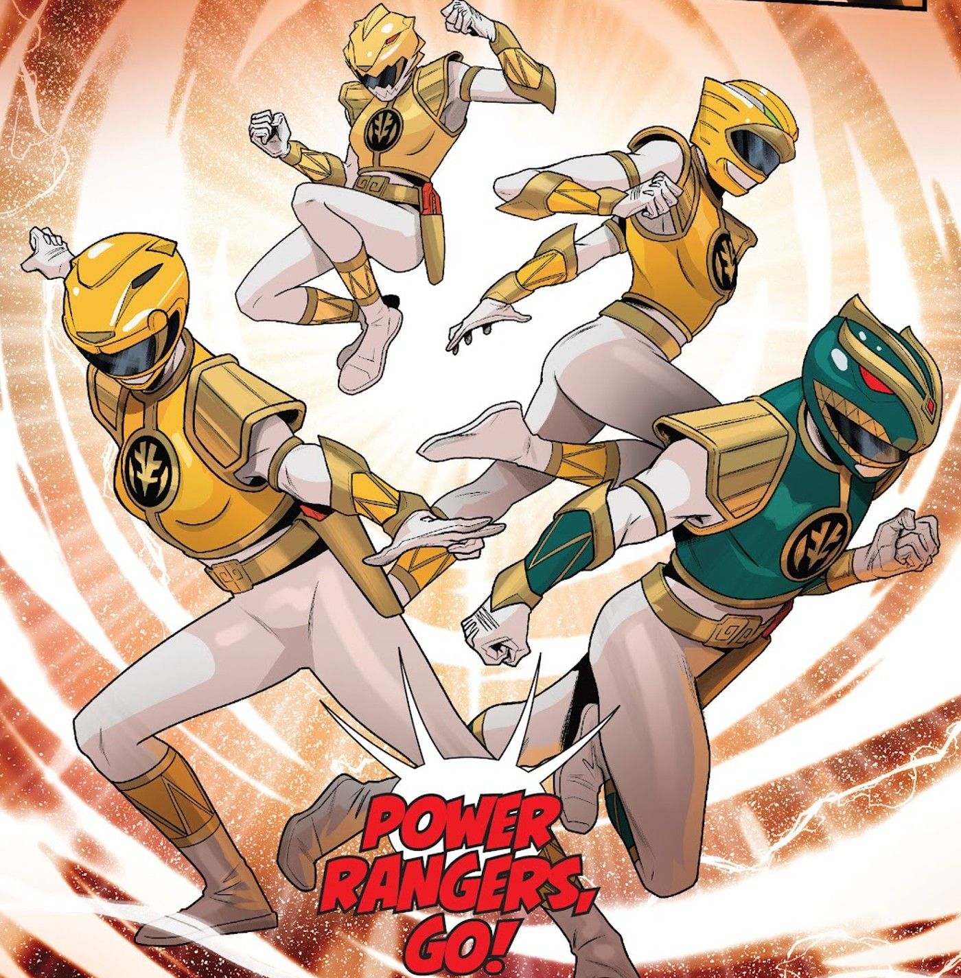os Power Rangers recebem a atualização White Ranger de Tommy Oliver