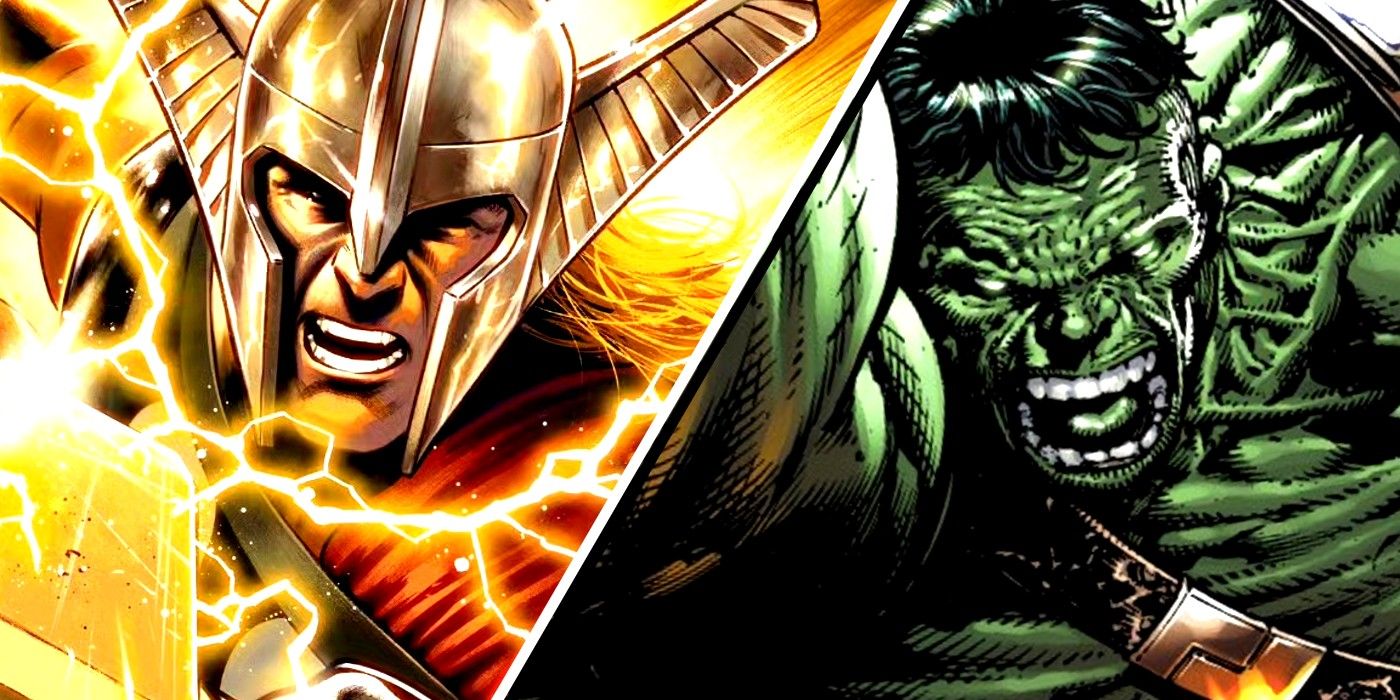 Thor vs Hulk vs imagem