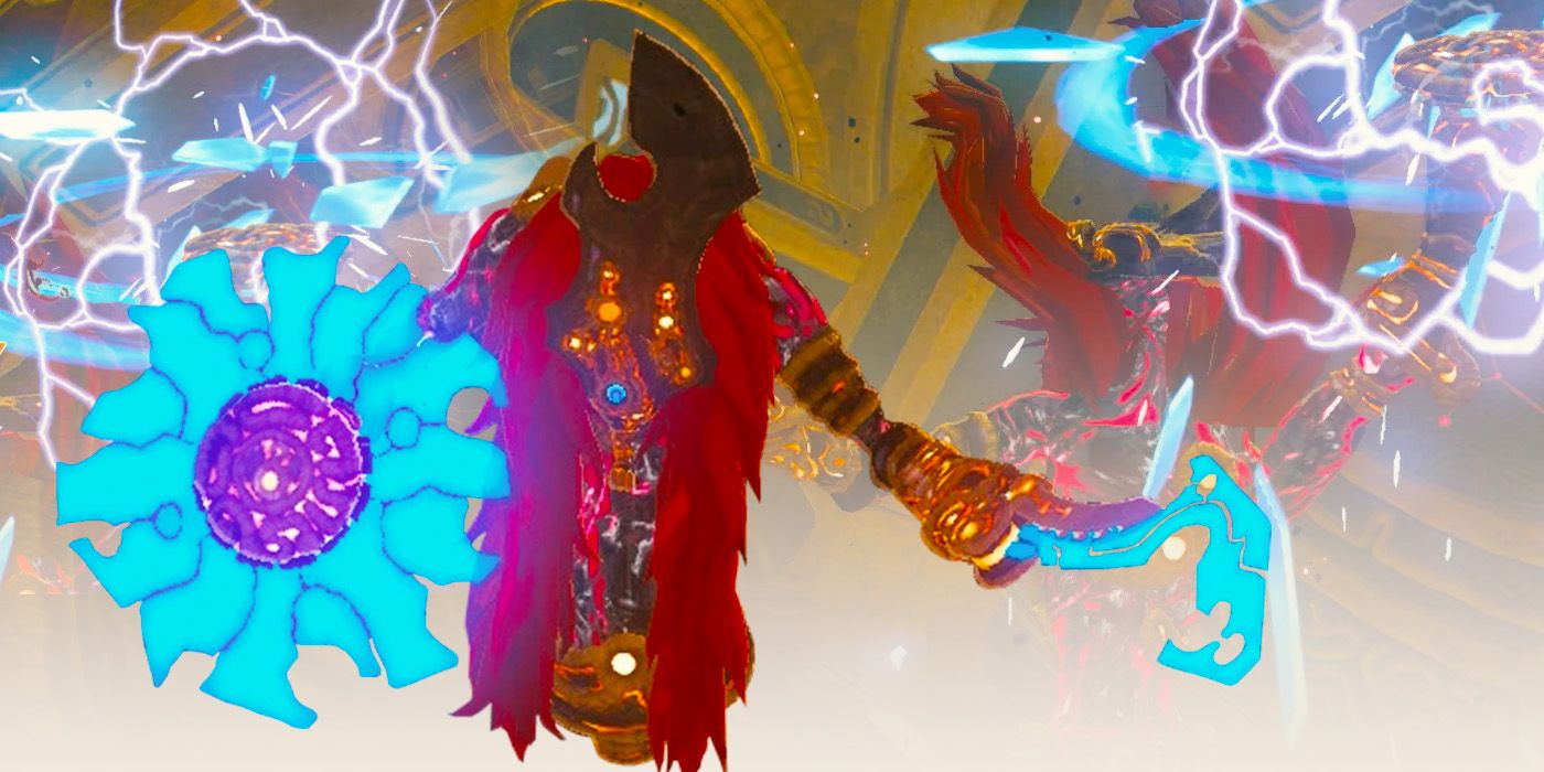Thunderblight Ganon boss in Zelda: BOTW