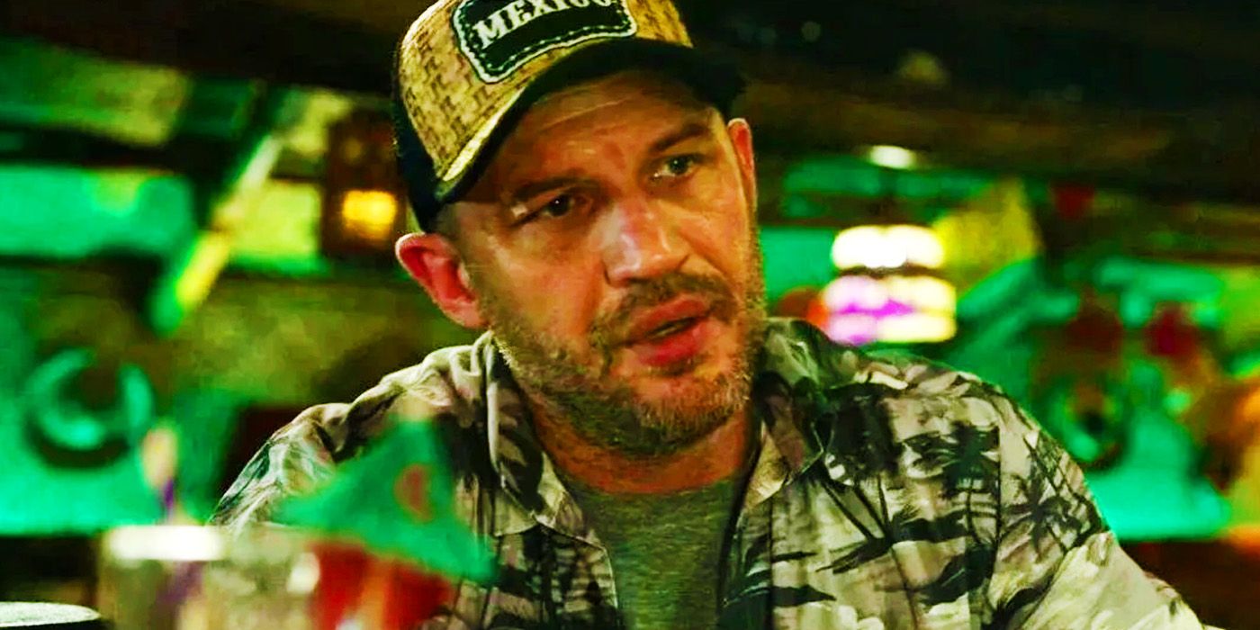 Tom Hardy's Eddie Brock in the post-credits scene of Spider-Man No Way Home