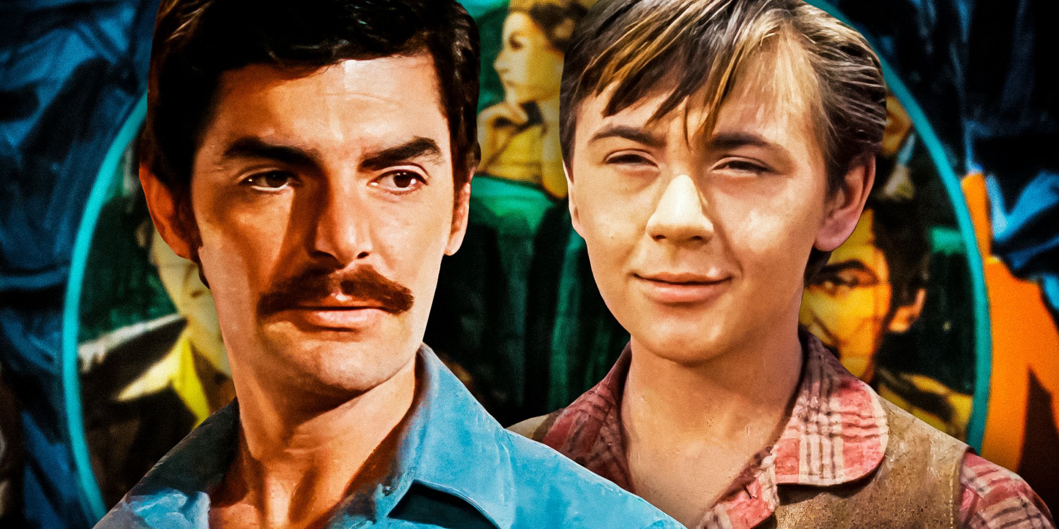 (Tommy-Kirk-as-Travis-Coates)-from-Old-Yeller-and-(Richard-Benjamin-as-Peter-Martin)-from-Westworld