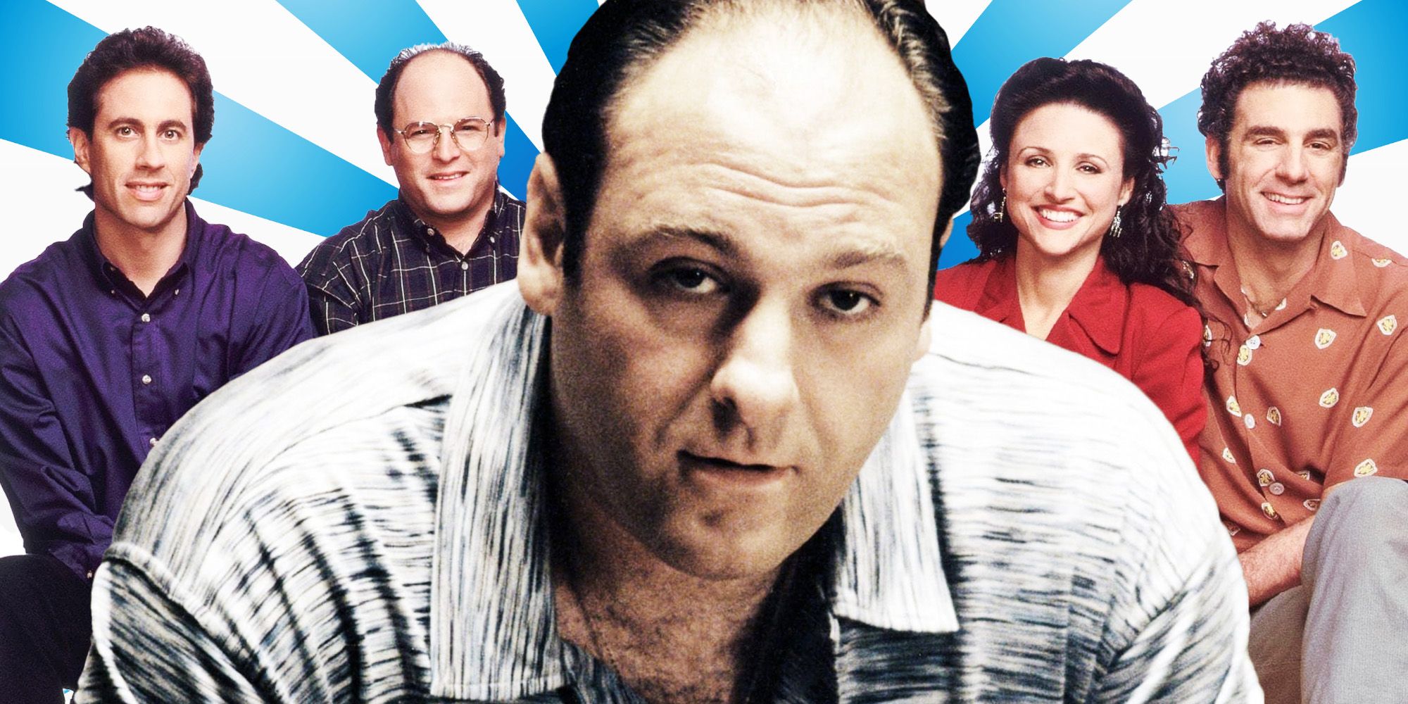 Tony soprano and the Seinfeld cast