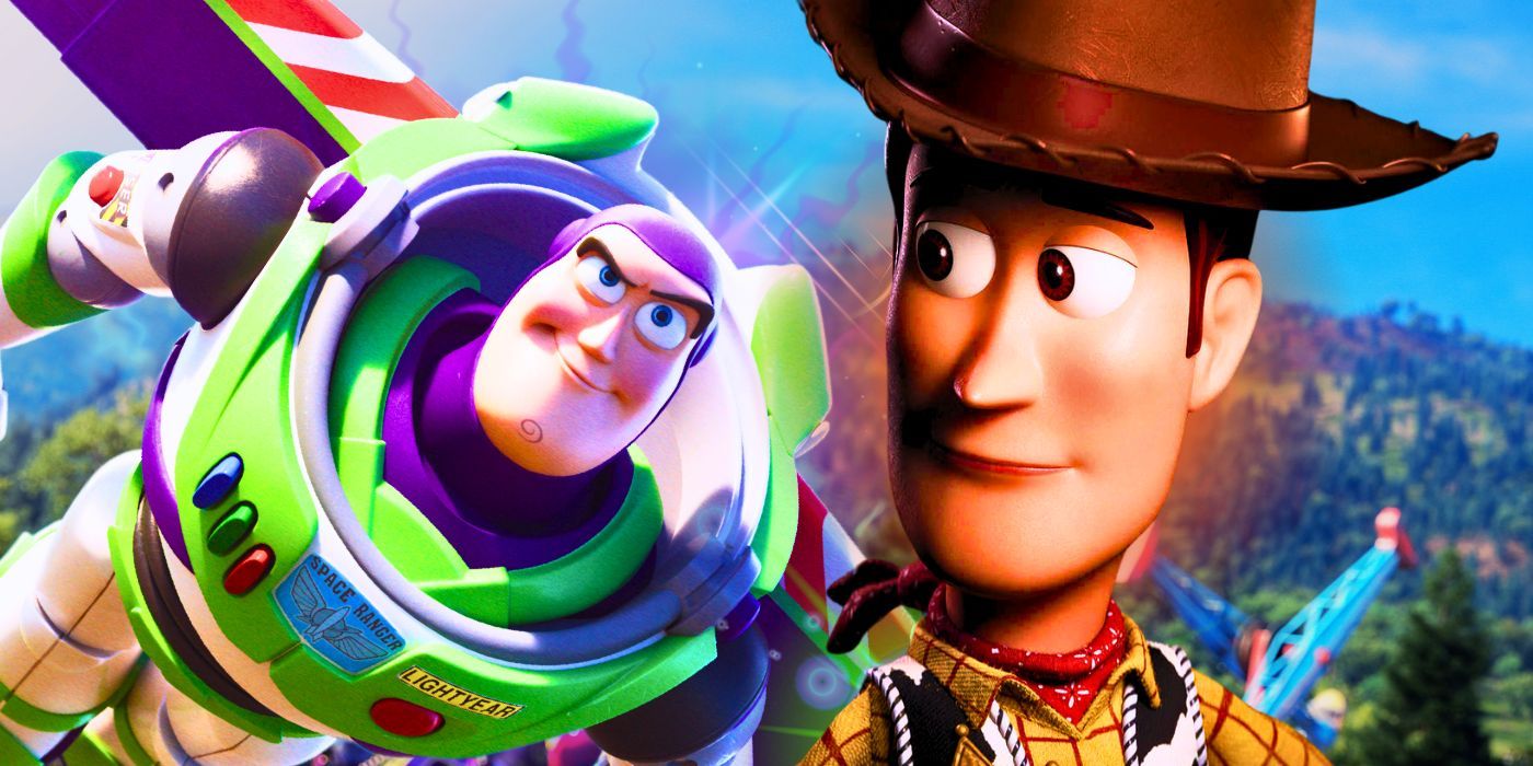A custom image of Buzz Lightyear and Woody from Toy Story